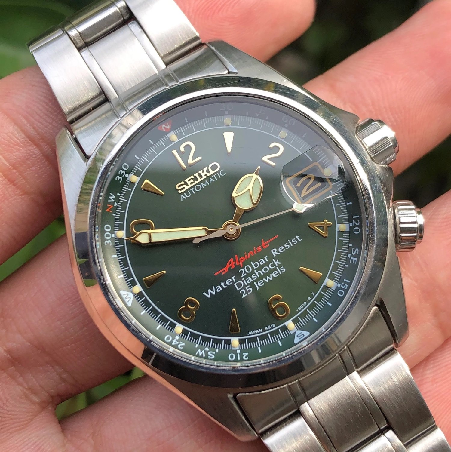 Seiko alpinist 2021 online bracelet