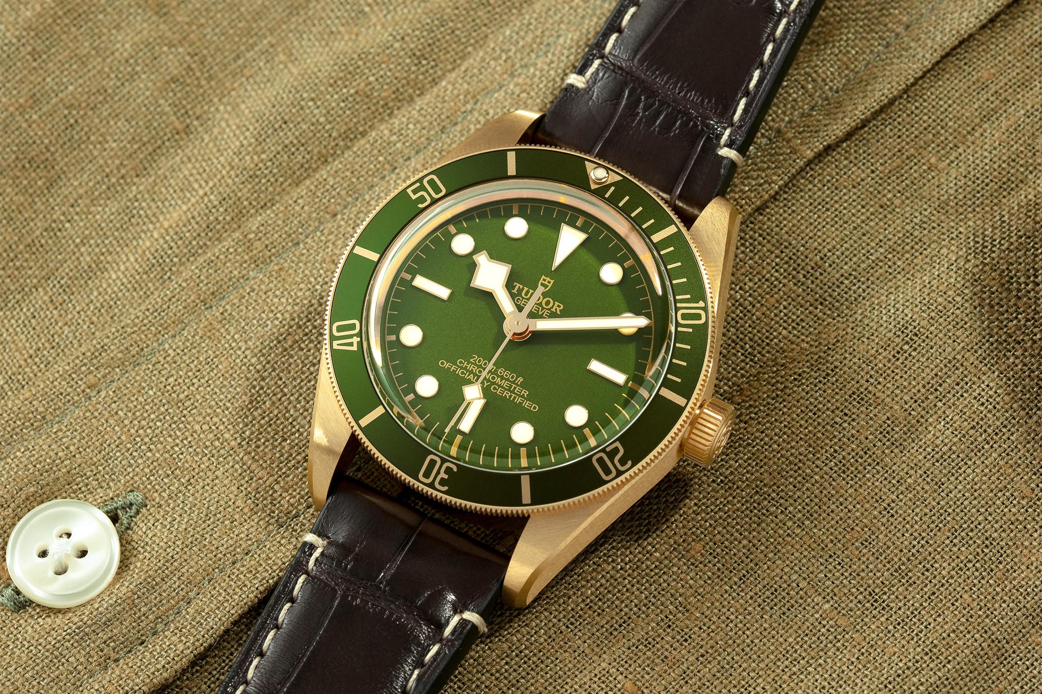 Tudor black bay green sale