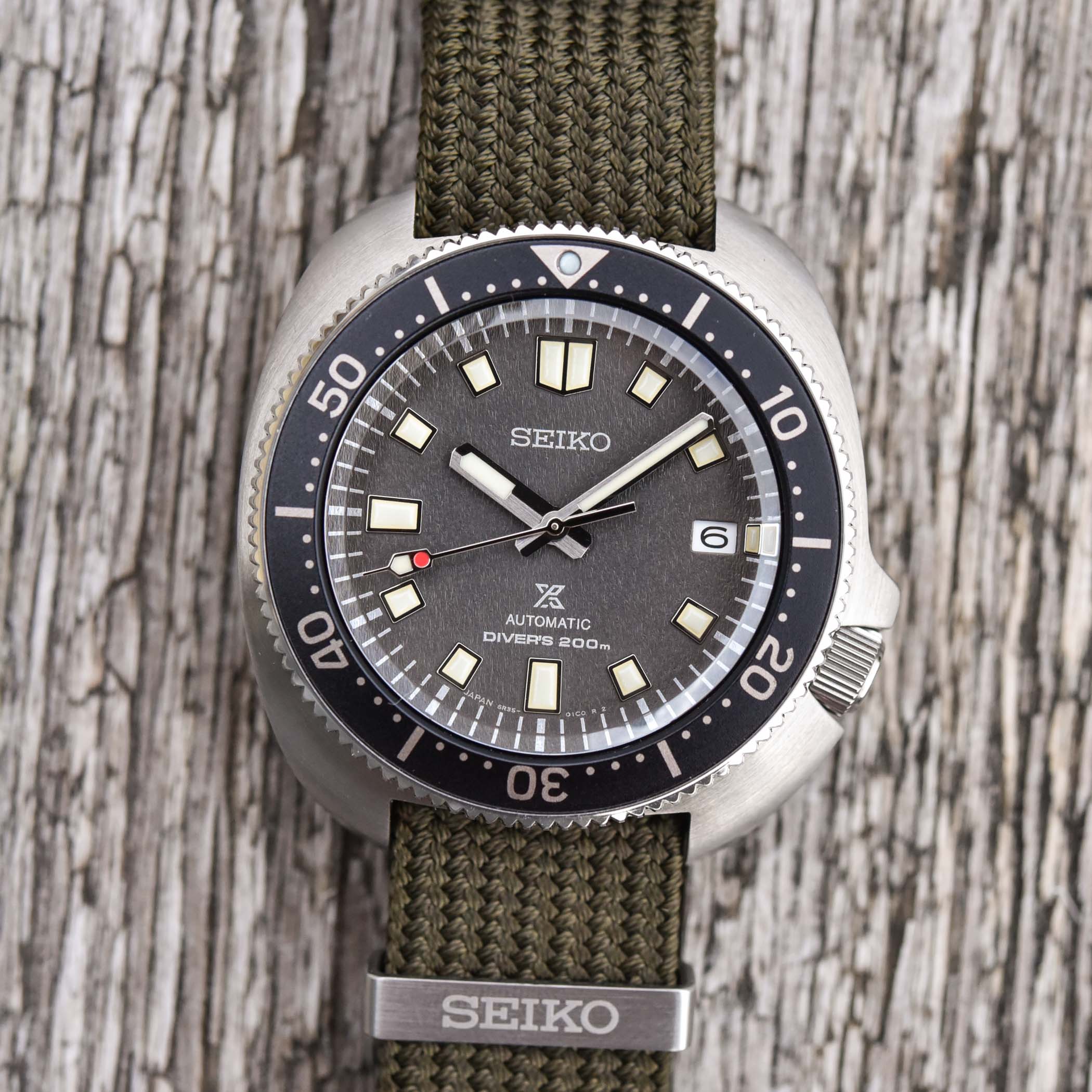 2021 Seiko Prospex Divers 1965 and 1970 Re-interpretation fabric straps SPB239J1 SPB237J1