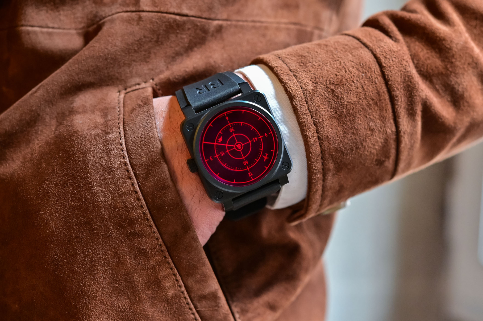 Bell & Ross BR 0392 Red Radar Ceramic Video Review, Price