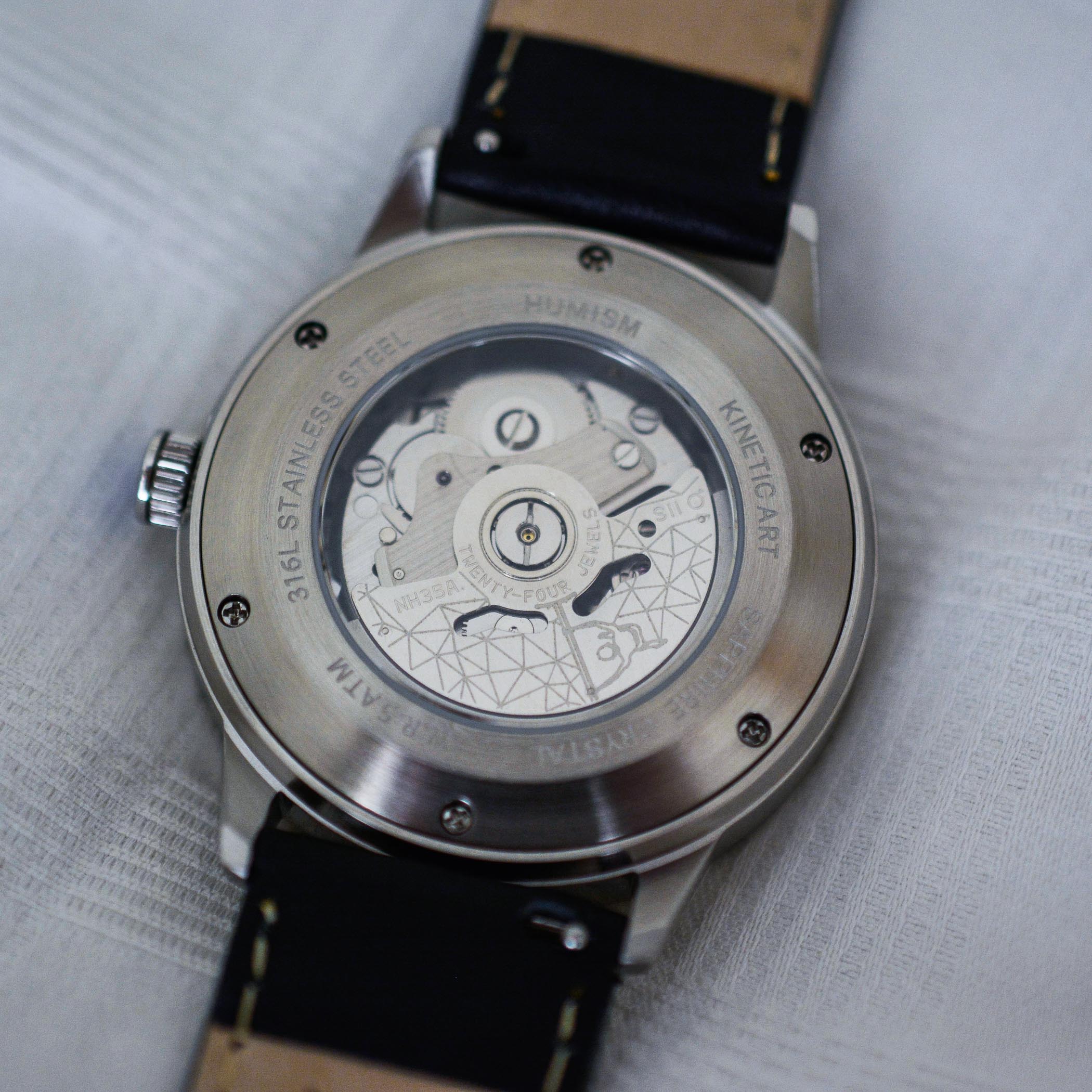 Humism Rhizome Automatic - Accessible Kinetic Art Watch