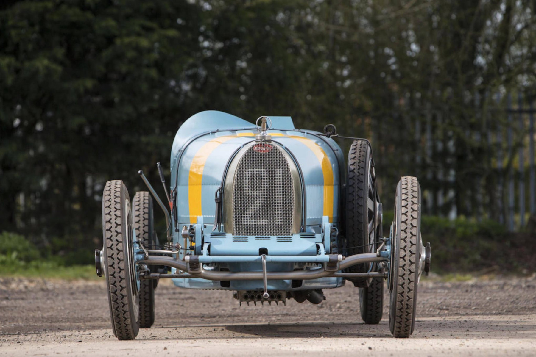 The Bugatti Type 35 race car