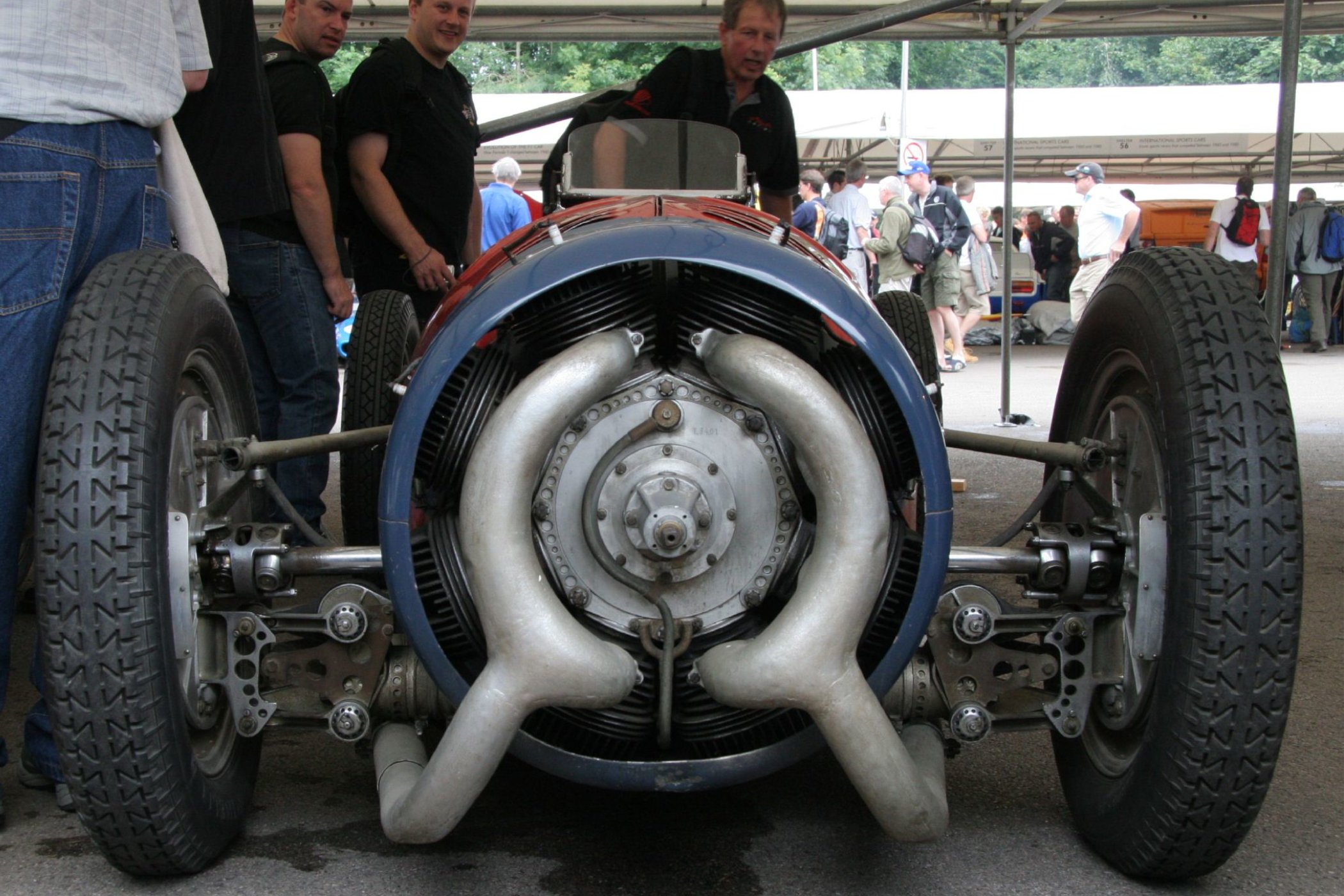 1935 Monaco-Trossi Grand Prix car with Radial Engine 2