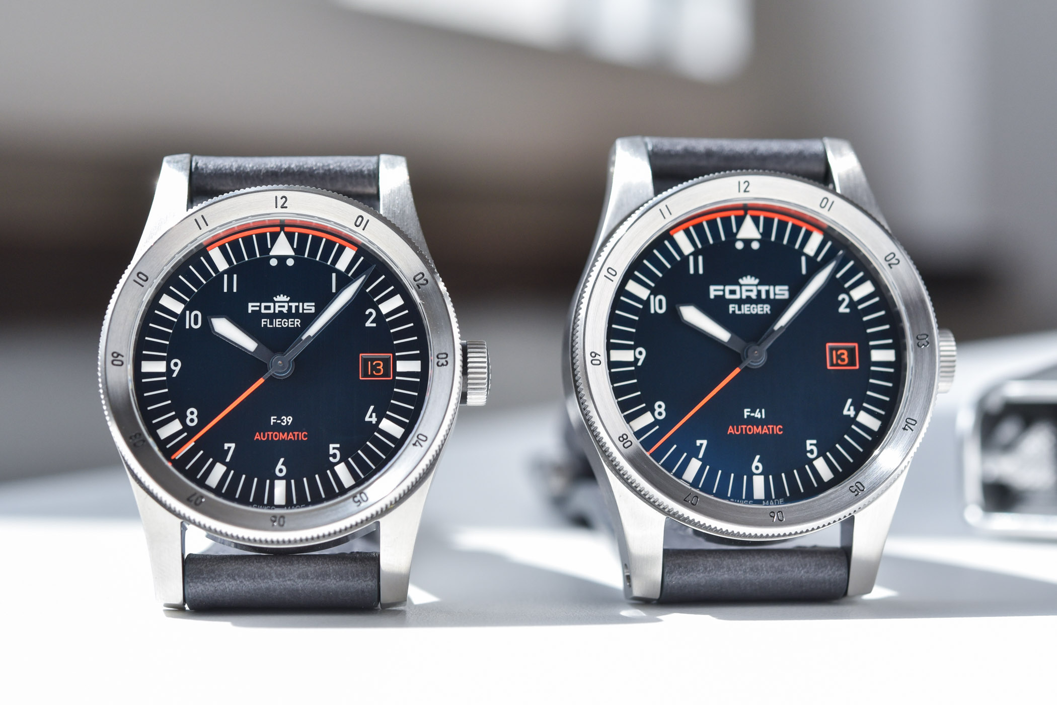 Fortis Flieger F-39 and F-41 Midnight Blue