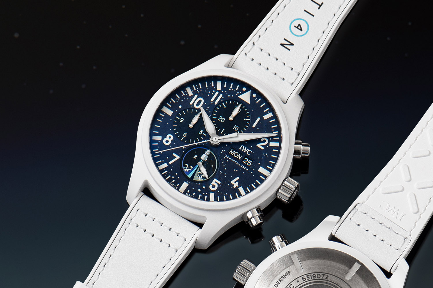 IWC Pilot’s Watch Chronograph Edition Inspiration4 Space Watches White Ceramic IW389110