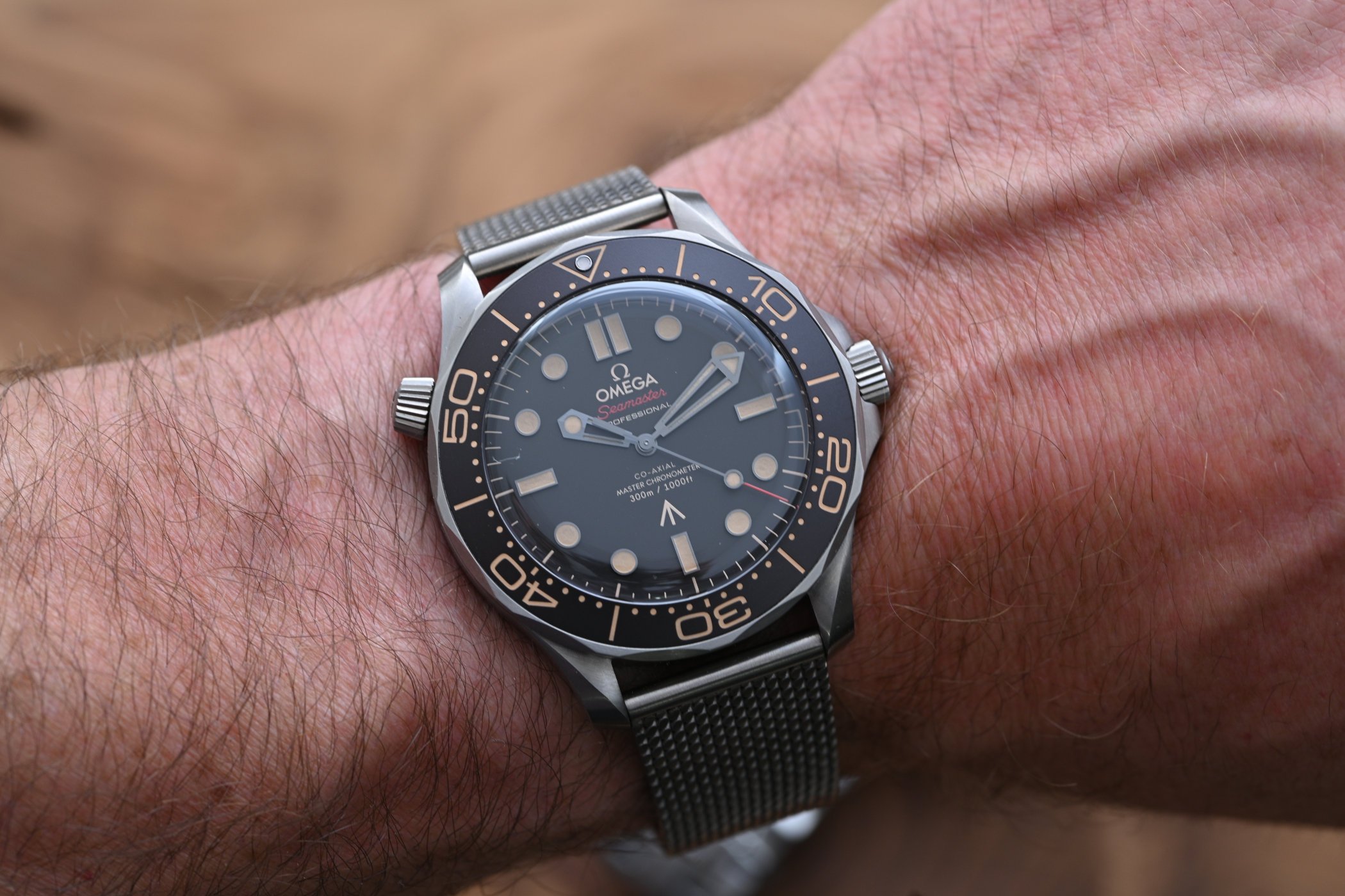 Omega Seamaster Diver 300M 007 Edition - Monochrome Watches
