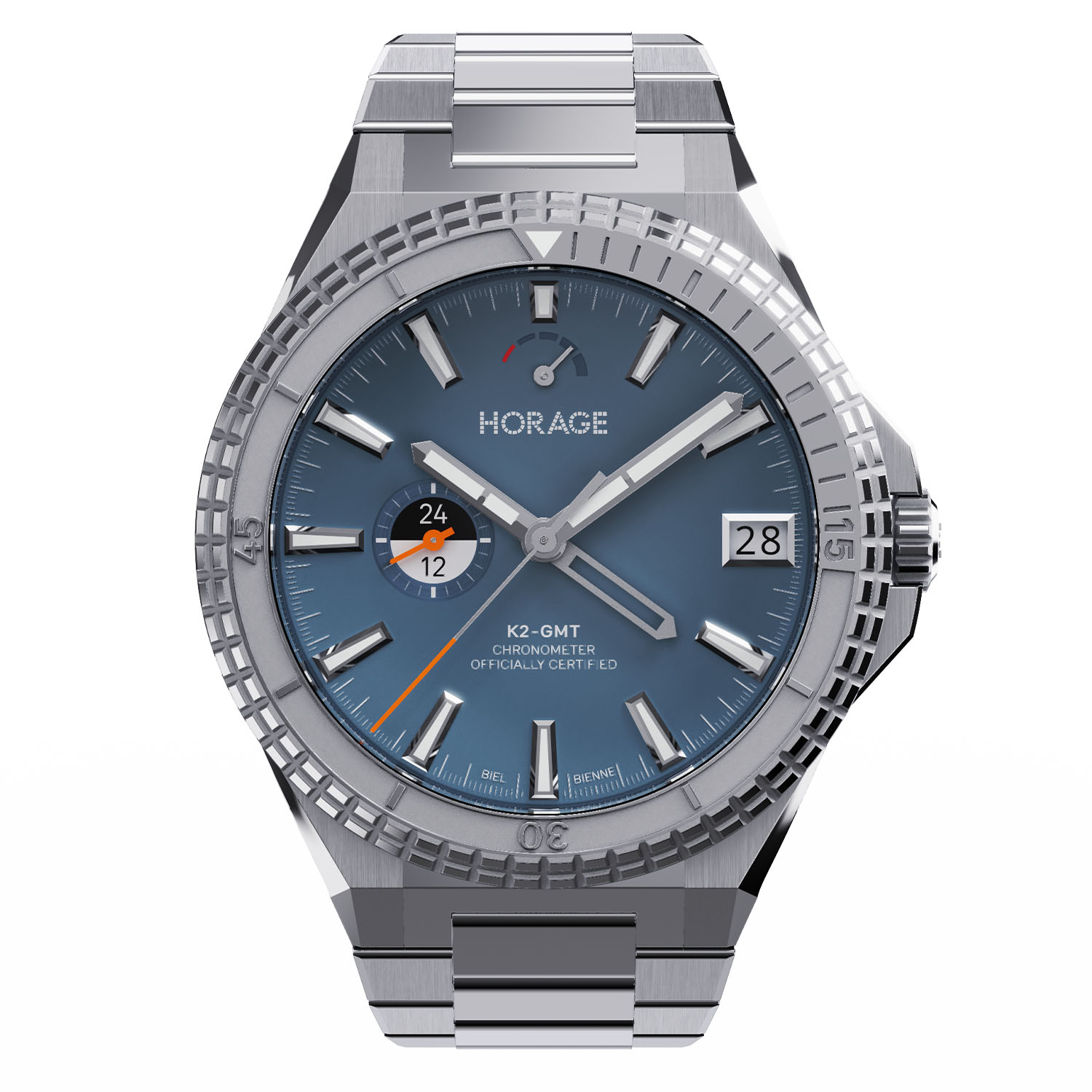 Horage Supersede GMT Sports Watch, With In-House Micro-Rotor Calibre
