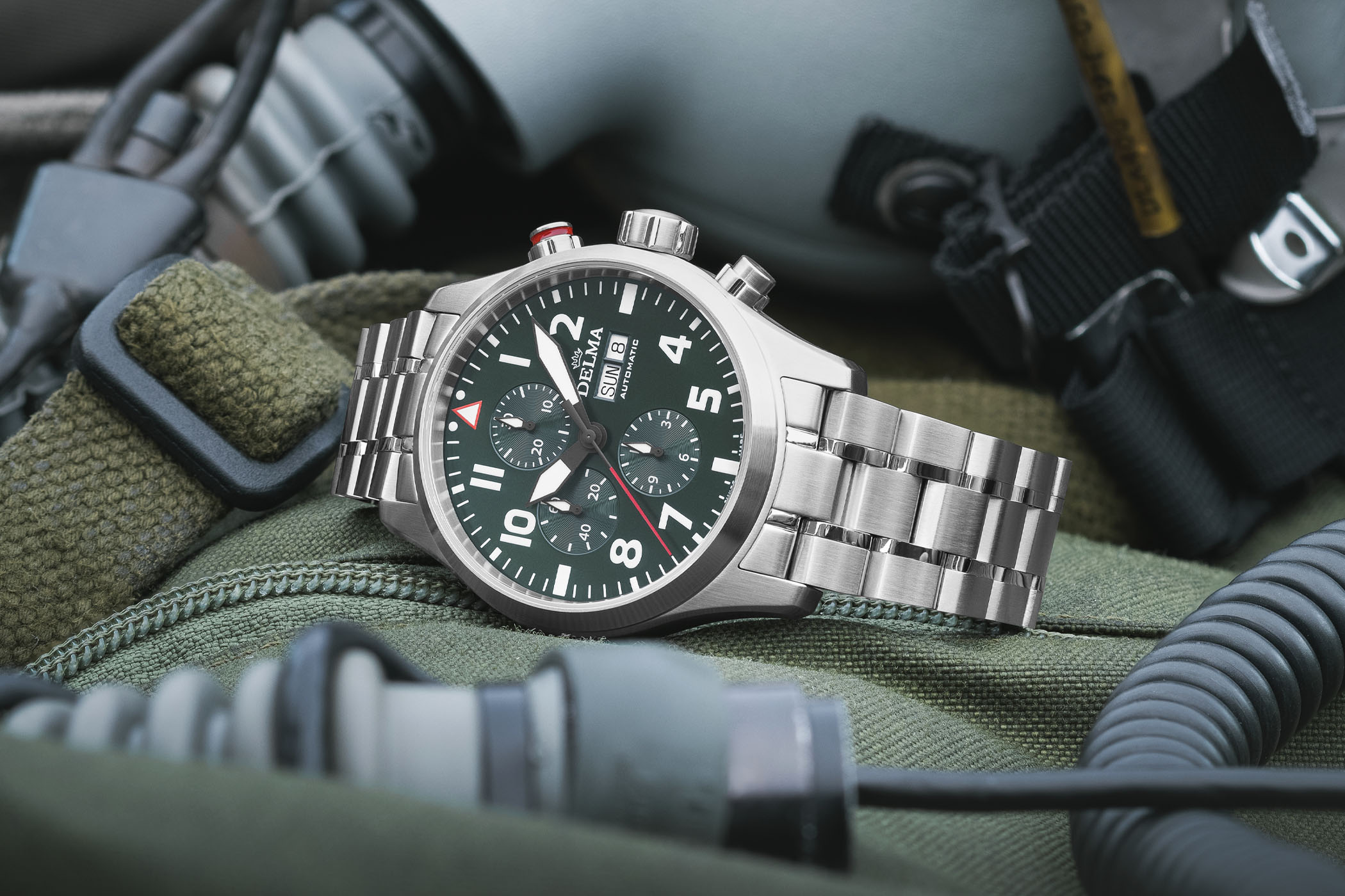 Introducing - Delma Commander 3-Hand, Big Date and Chronograph