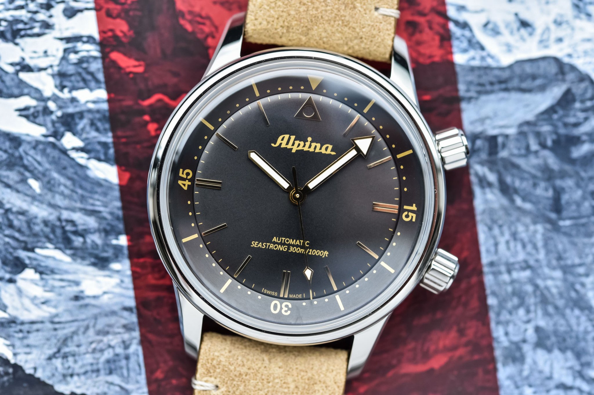 Alpina Seastrong Diver Heritage Dive Watch Hands On Review Price