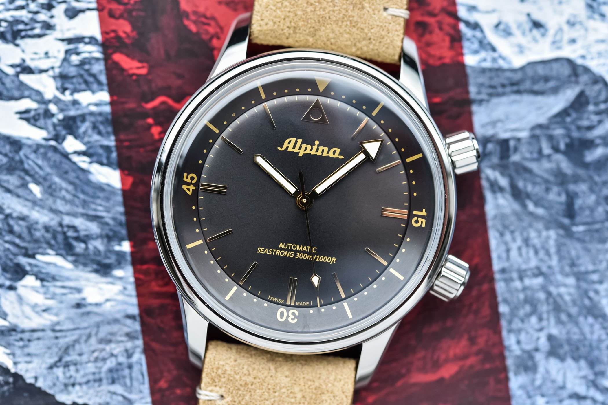 Alpina Seastrong Diver 300 Heritage 2021 Edition hands-on