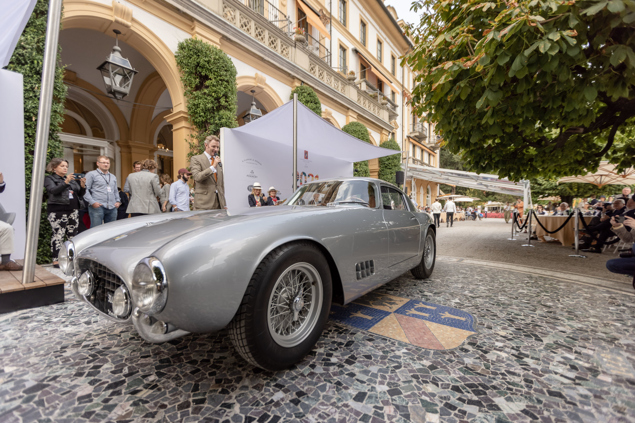 Concorso d'Eleganza Villa d'Este 2021 A. Lange & Söhne 1953 Ferrari 250 GT TdF Best of Show 1
