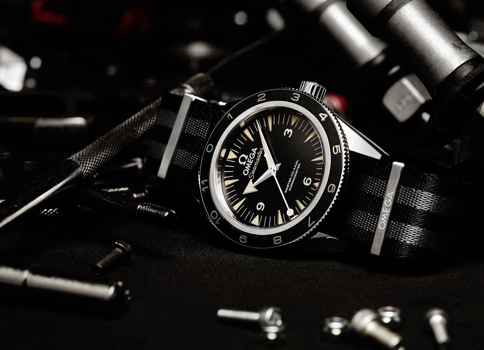 OMEGA Seamaster 300 Master Co Axial Chronometer Spectre Edition 233.32.41.21.01.001 James Bond 2015 Spectre