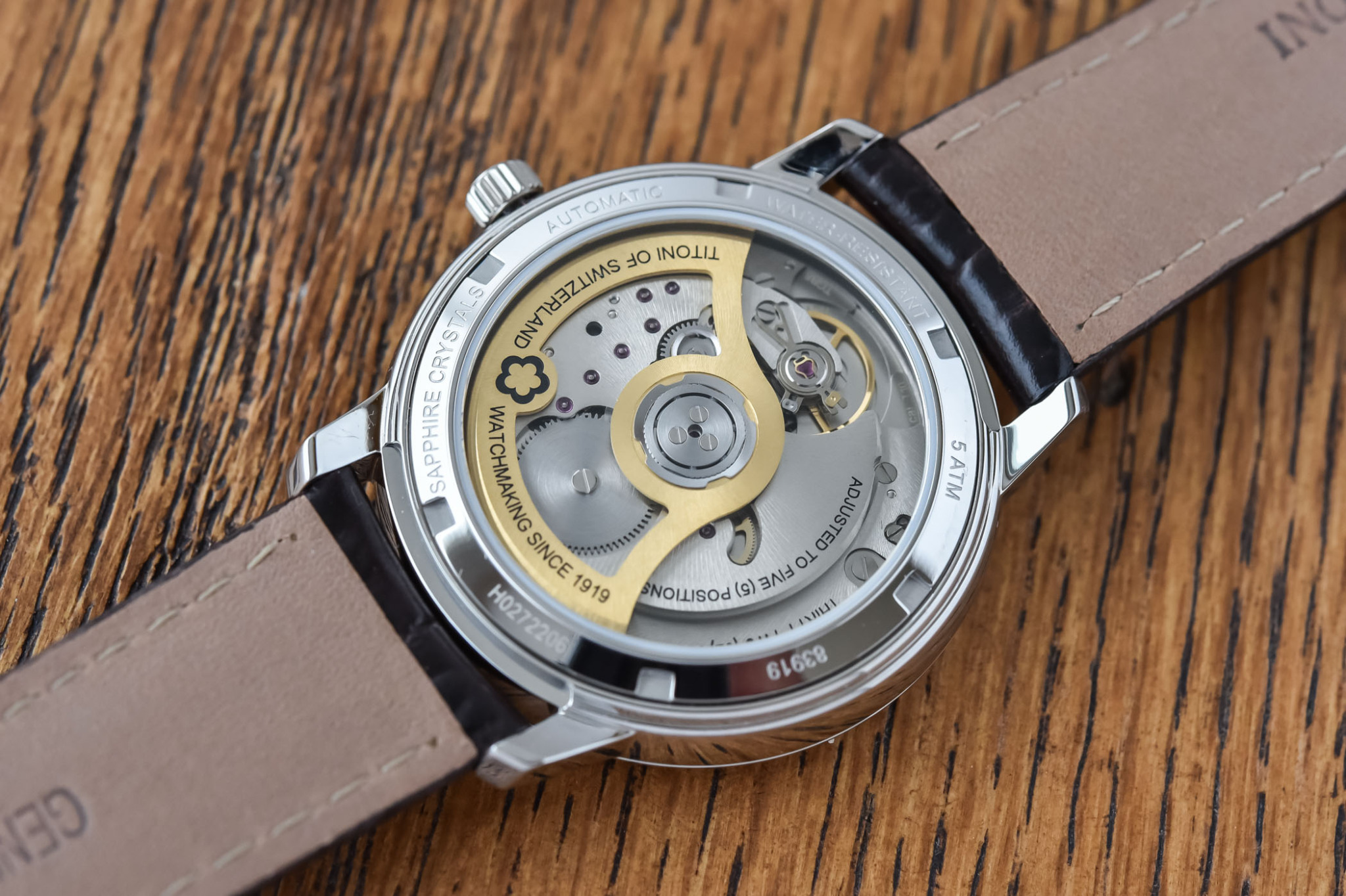 Hands-On - Titoni LINE 1919 With In-House Calibre T10 (Specs & Price)