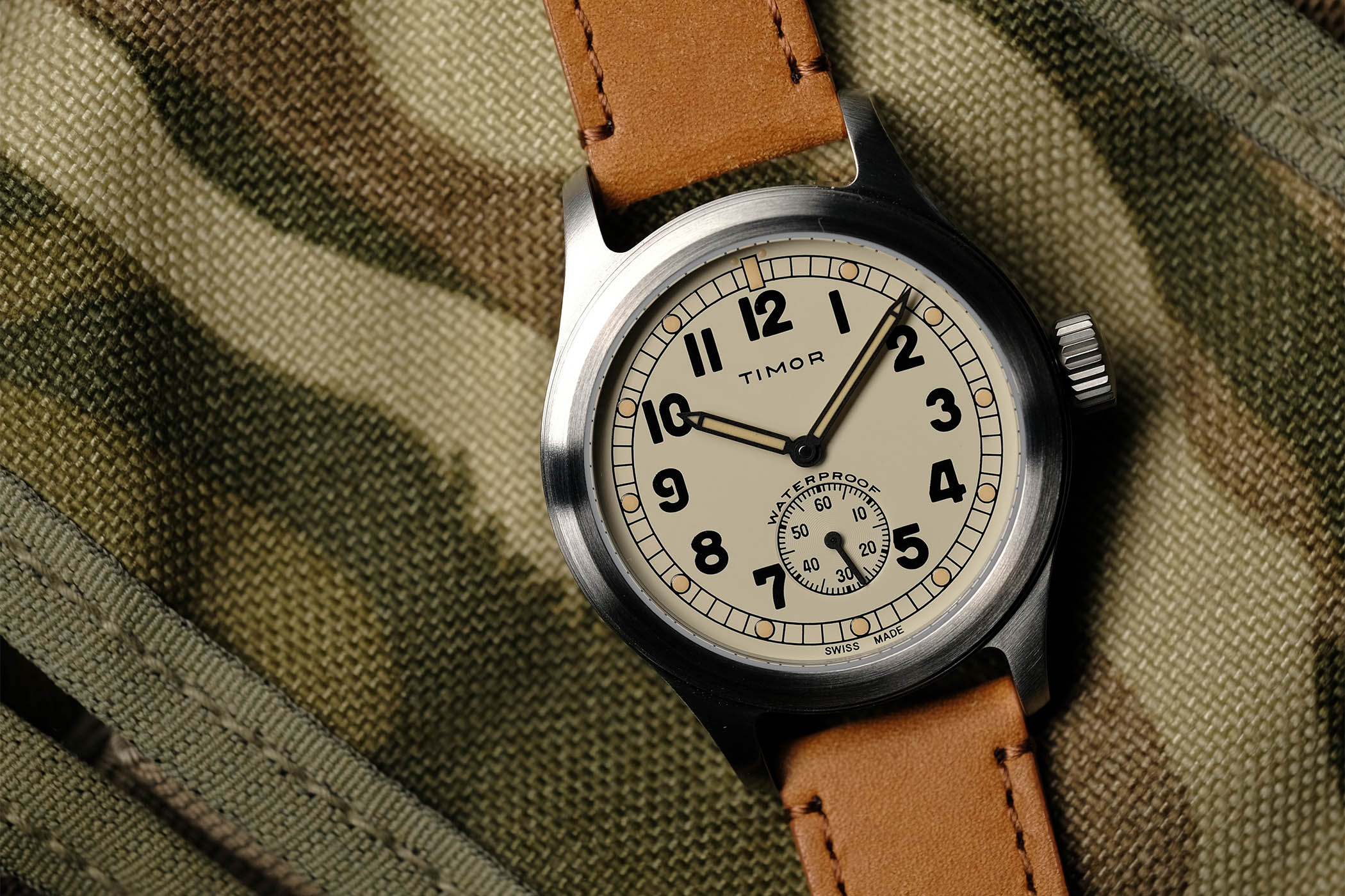Timor Heritage Field ATP army trade pattern watch reedition