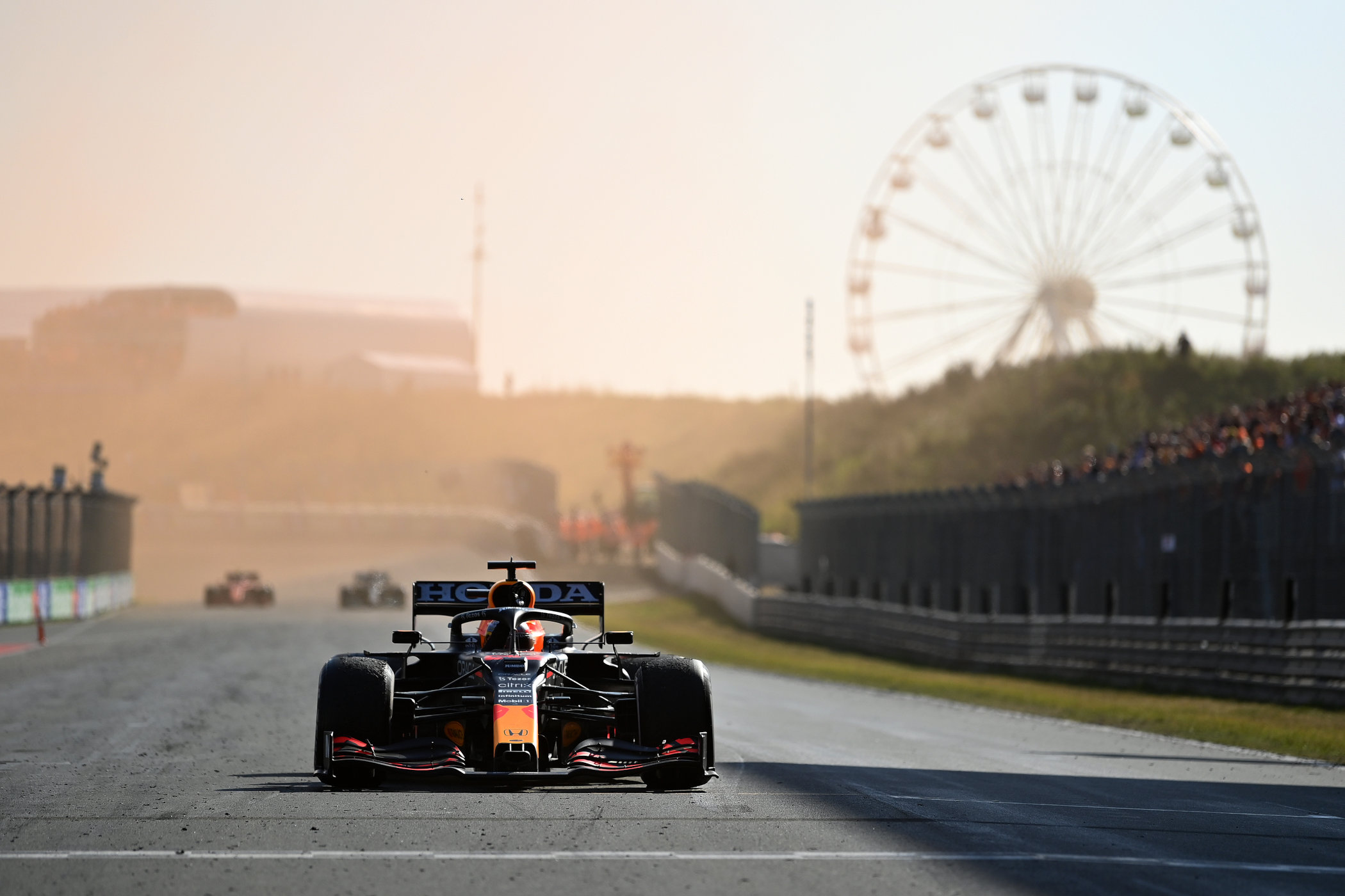 Max Verstappen winning in front of his home crowd during the 2021 Dutch Grand Prix at Zandvoort - F1-Fansite.com