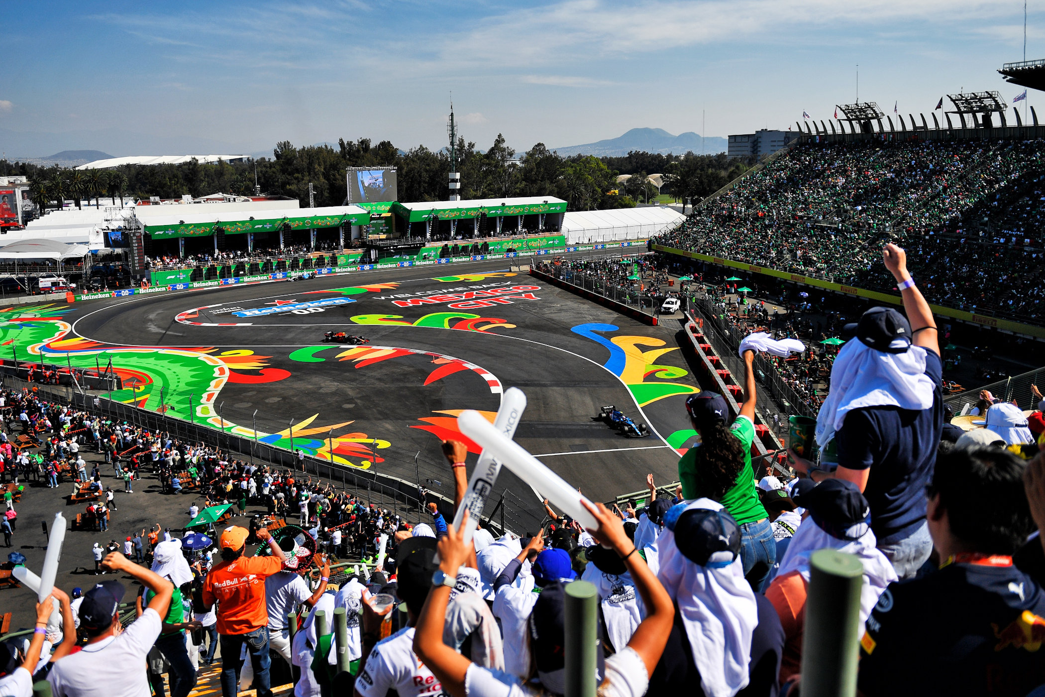 The Stadium section of the Autódromo Hermanos Rodriguez, home of the Mexican Grand Prix - F1-Fansite.com