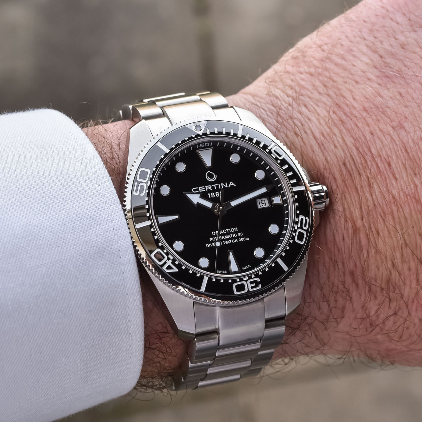 Certina DS Action Diver 43mm Powermatic 80 Update 2022 Ceramic - C032.607.11.051.00 - hands-on review - 9