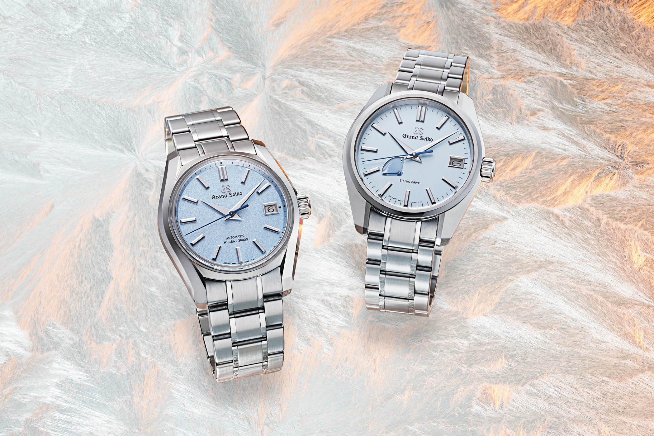 Grand Seiko Soko Frost Editions US Exclusive SBGA471 and SBGH295