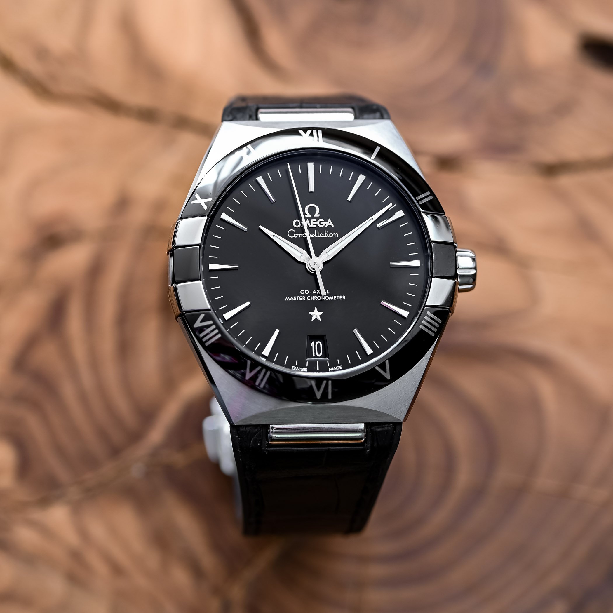 Omega Constellation Co-Axial Master Chronometer 41mm Steel Black Dial