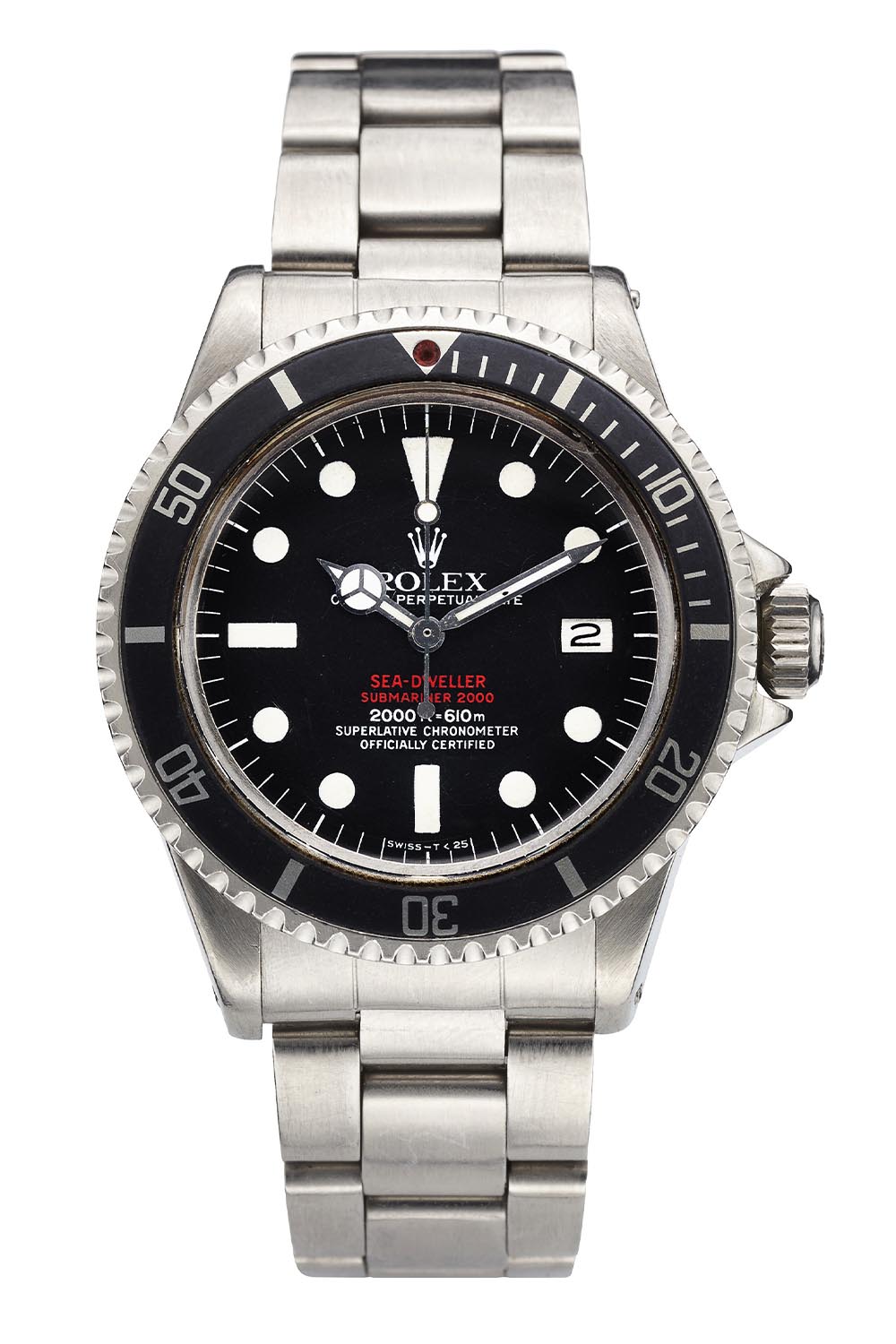 Sea-Dweller Double Red reference 1665 - image by Christie's