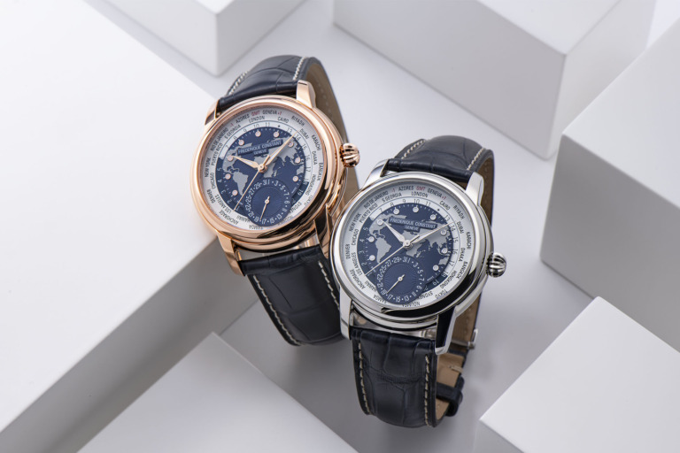 Frederique Constant Classics Worldtimer Manufacture 10 years limited edition