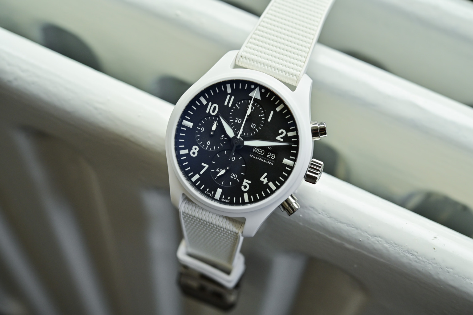 HandsOn IWC Pilot's Chronograph TOP GUN Lake Tahoe and Woodland