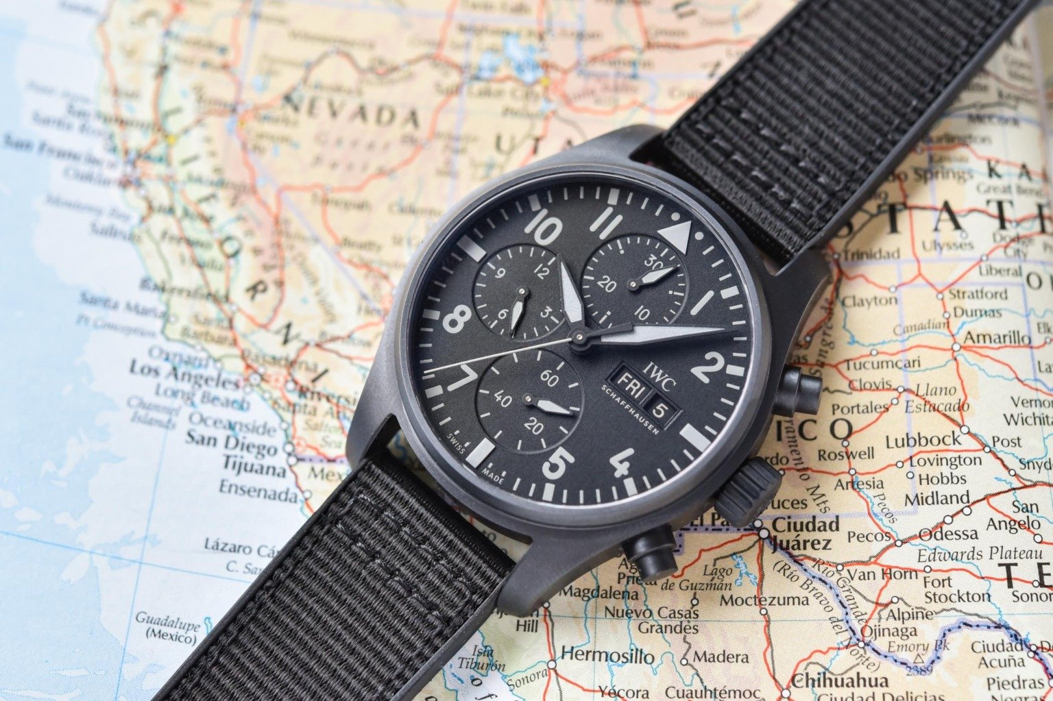 Hands-On - IWC Pilot Chronograph 41 TOP GUN Ceratanium IW388106