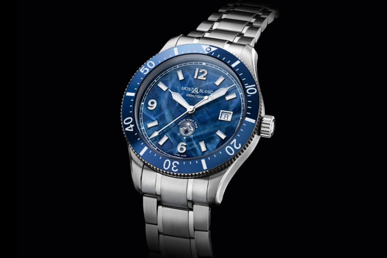 Montblanc 1858 Iced Sea Automatic Date collection dive watch