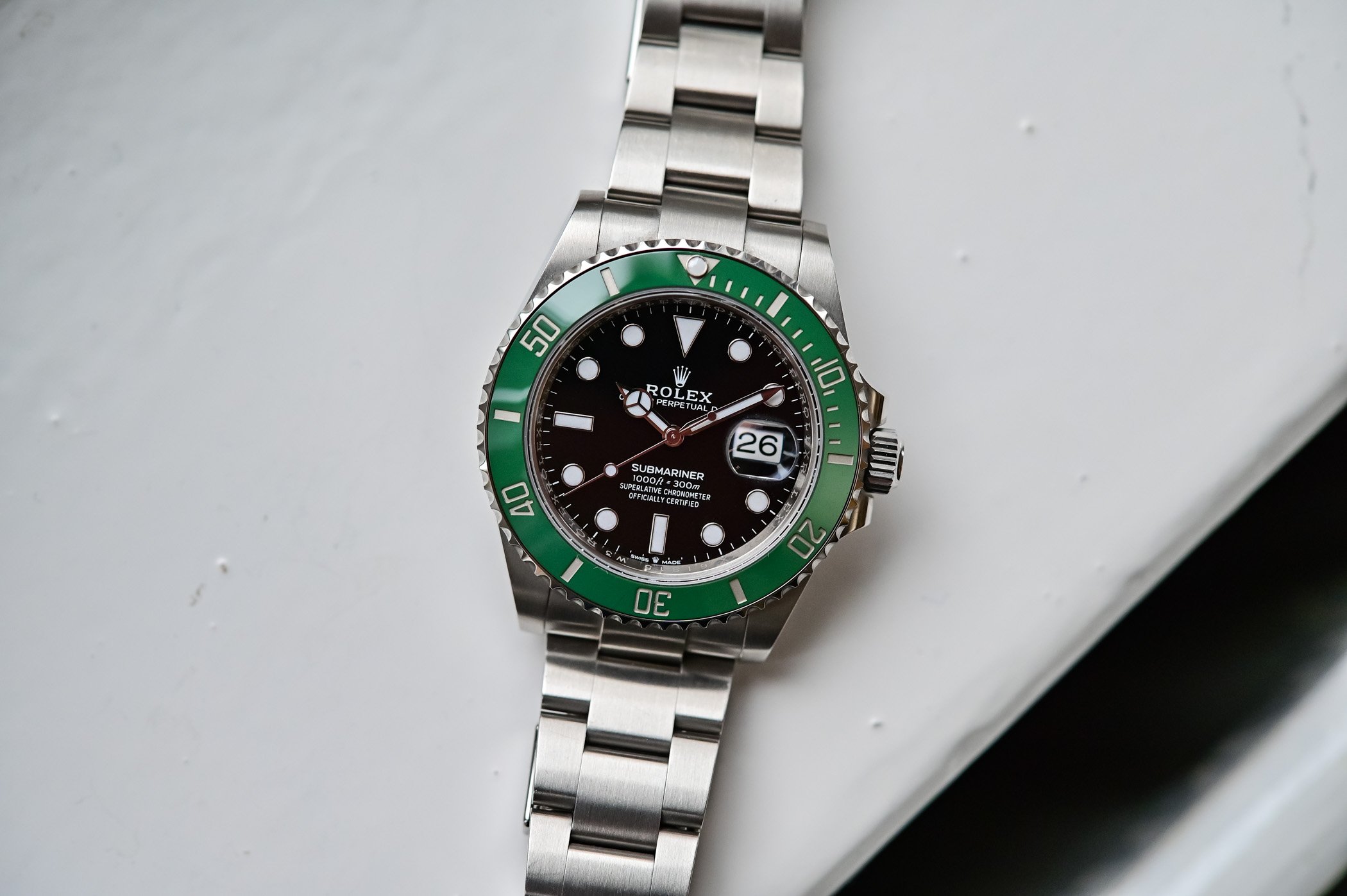 Rolex Submariner 116610LV In Green Watch Review