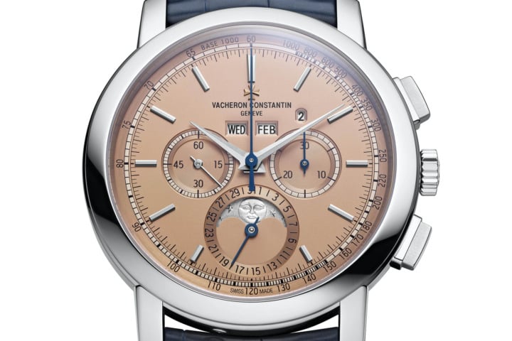 Vacheron Constantin Traditionnelle Perpetual Calendar Chronograph Salmon