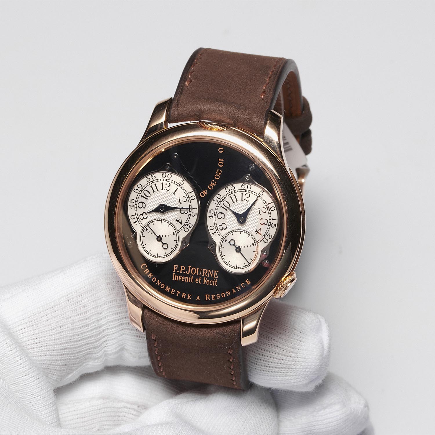 ineichen auction zurich la vie en rose - FP journe Chronometre resonance sincere watches