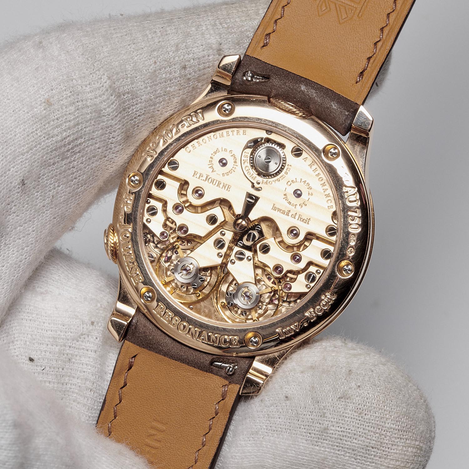 ineichen auction zurich la vie en rose - FP journe Chronometre resonance sincere watches