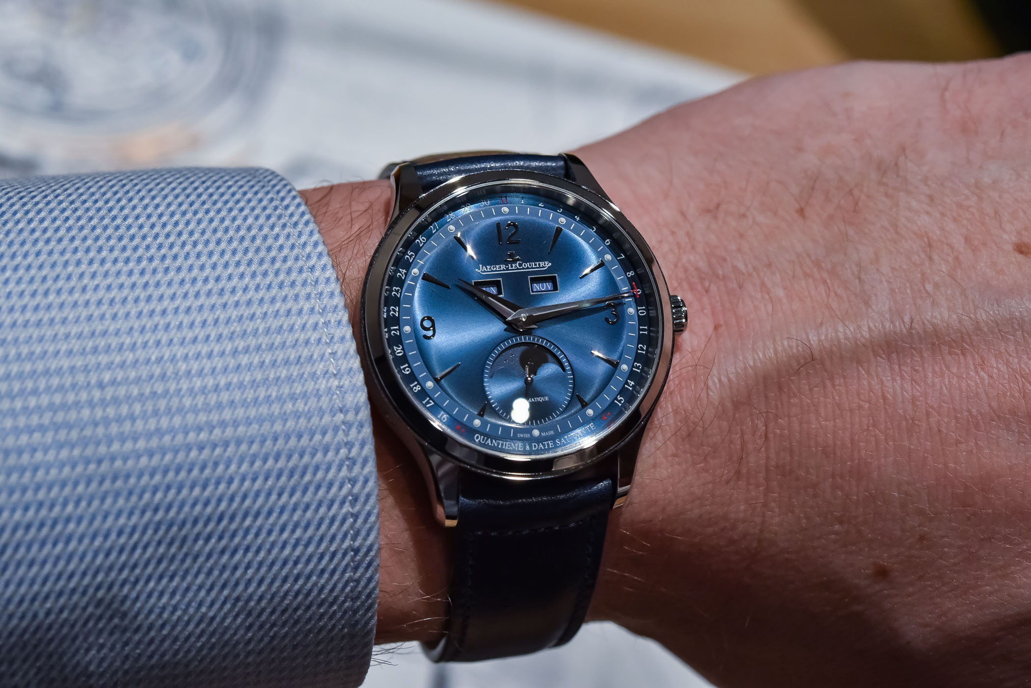 Jaeger-LeCoultre Master Control Calendar Limited Edition Blue Dial