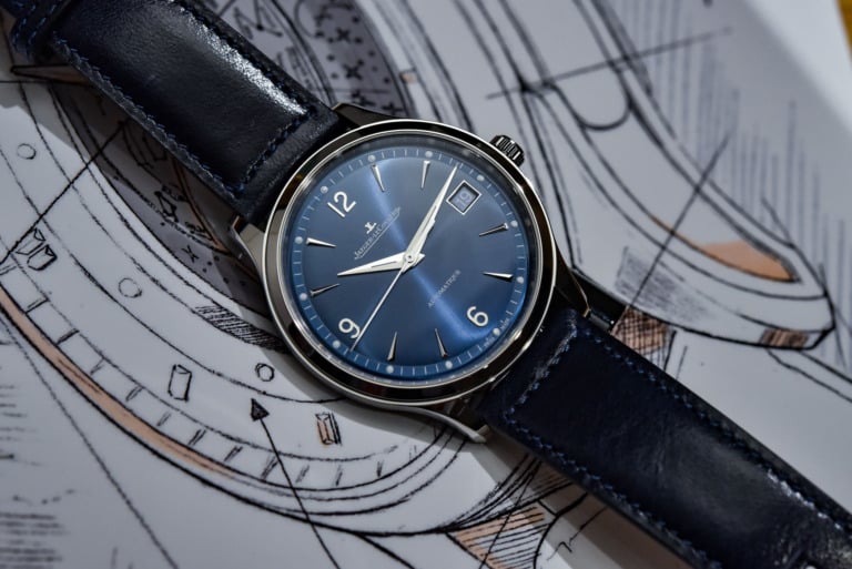 Jaeger-LeCoultre Master Control Date and Calendar Blue Dial Limited