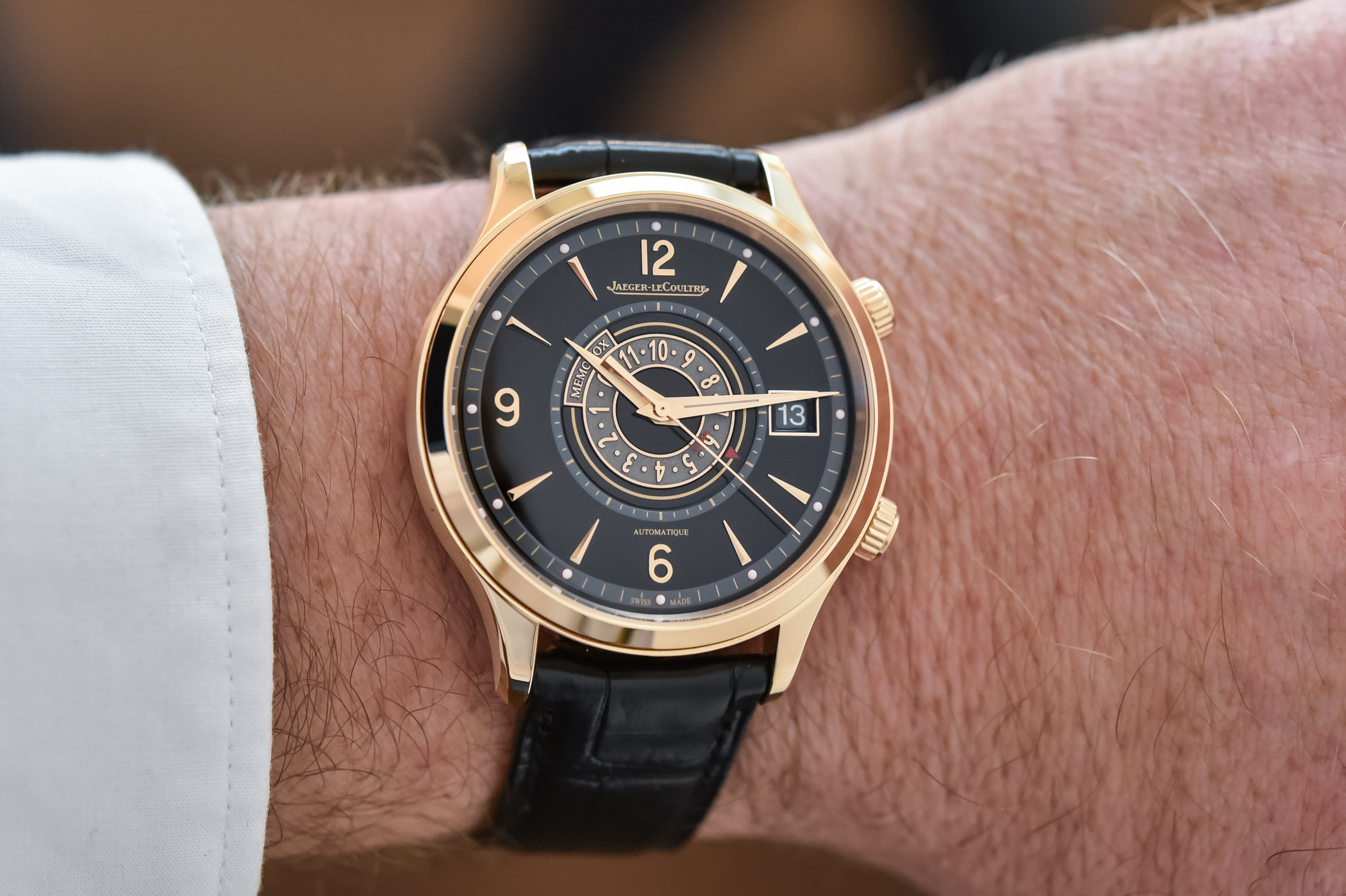 Jaeger-LeCoultre Master Control Memovox Timer Pink Gold Limited Edition