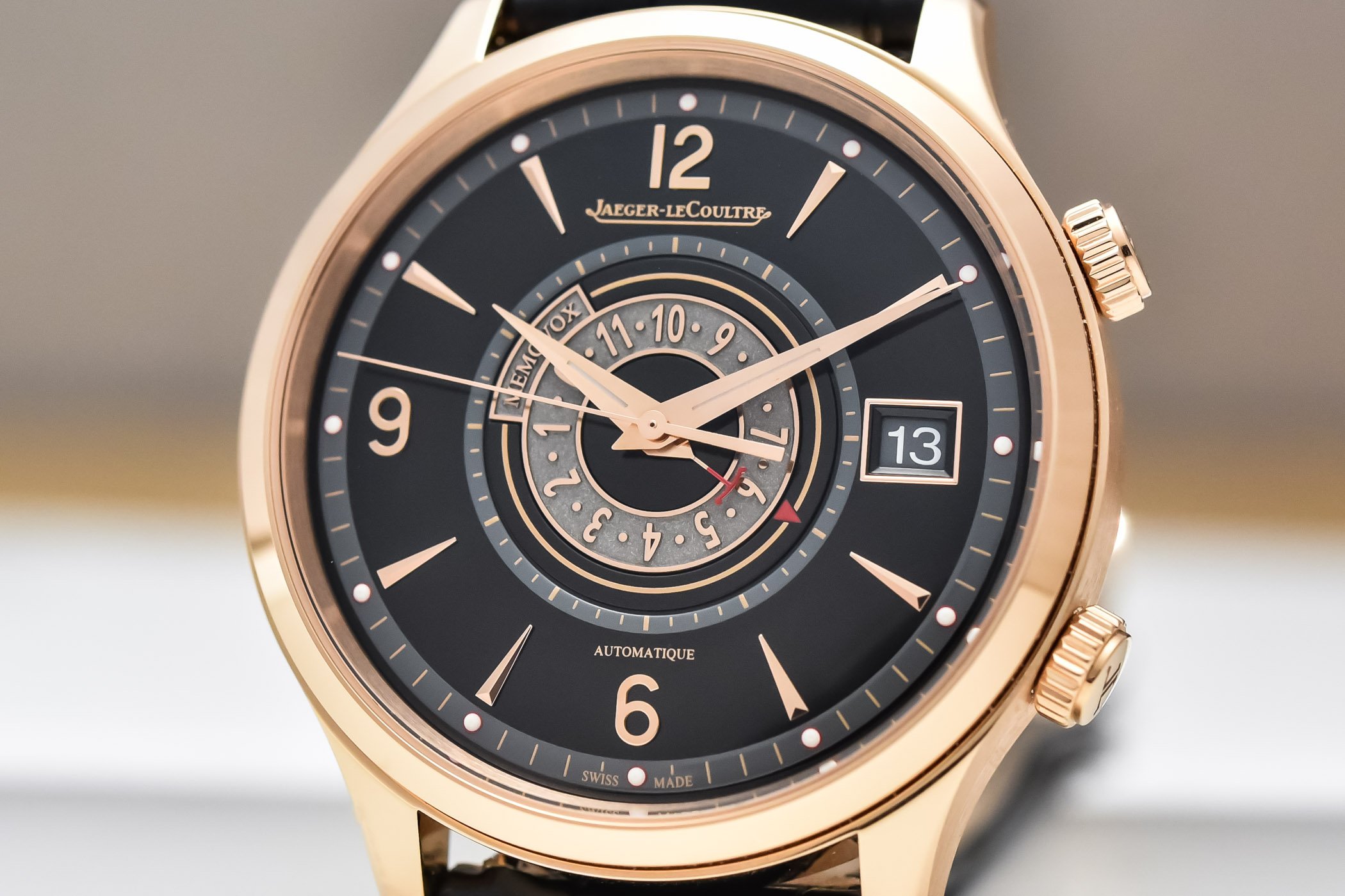 Jaeger-LeCoultre Master Control Memovox Timer Pink Gold Limited Edition