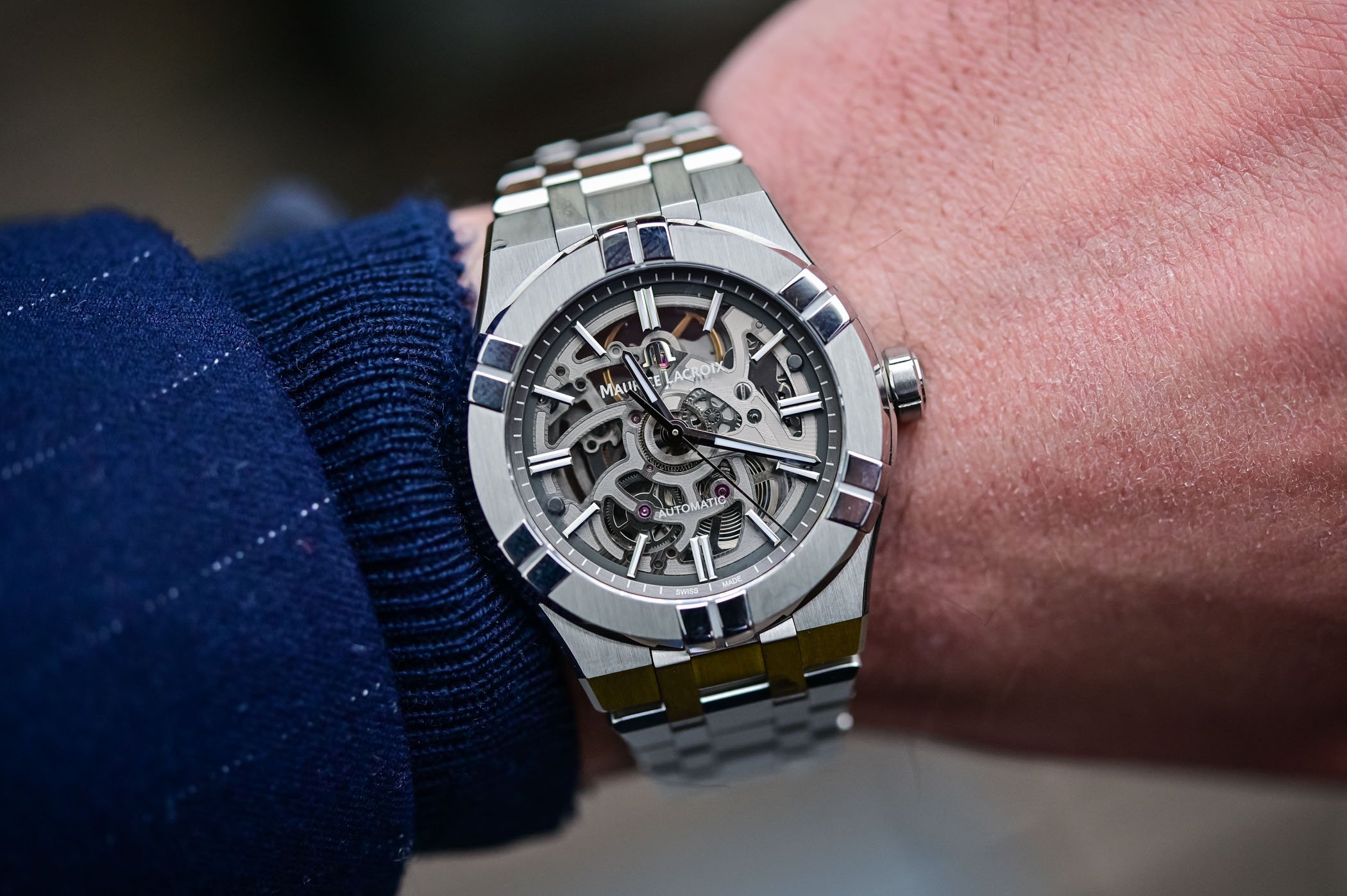 Maurice Lacroix Aikon Skeleton 39mm