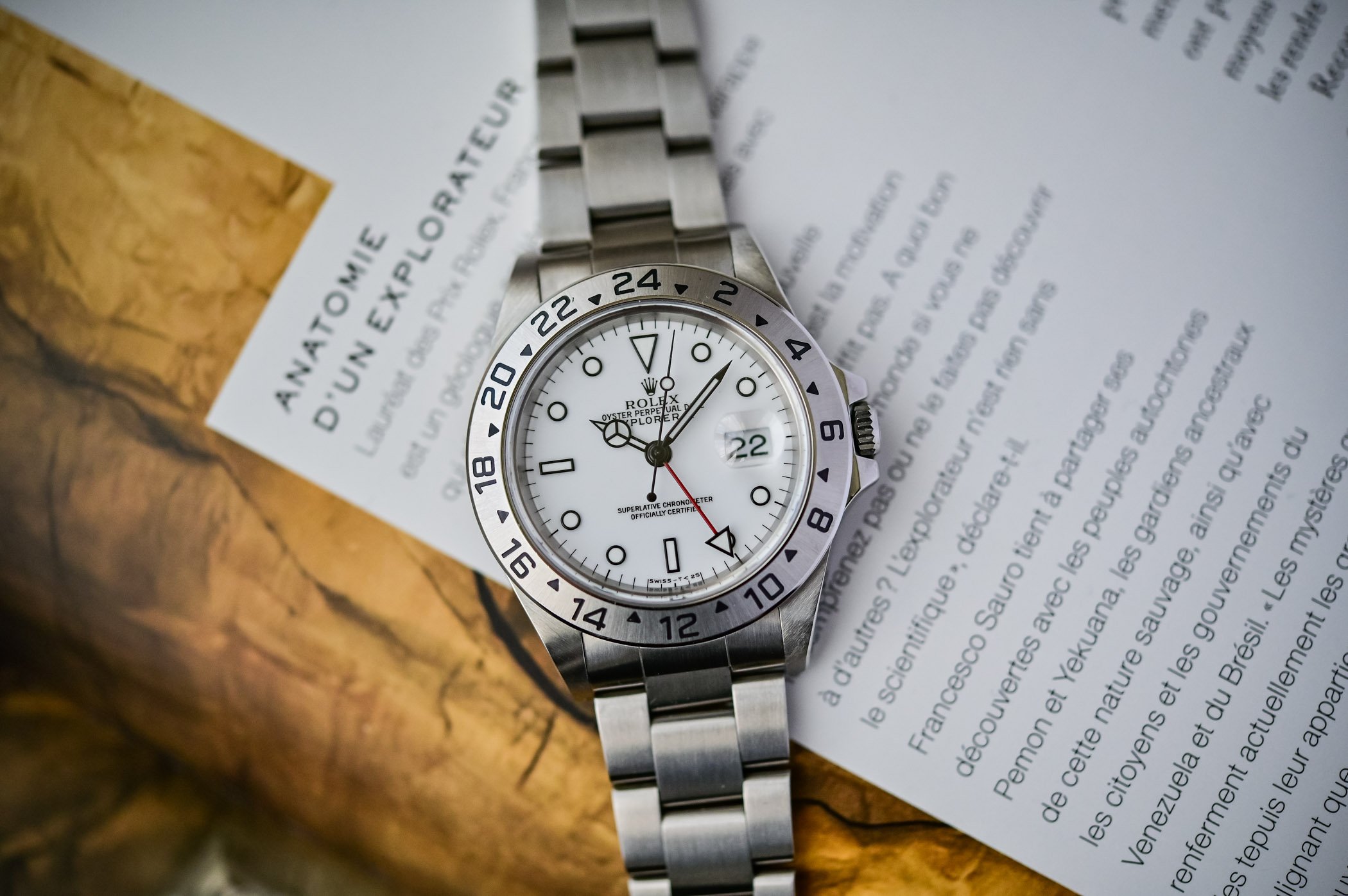 Collector s Corner The Rolex Explorer II Polar Dial Ref. 16570