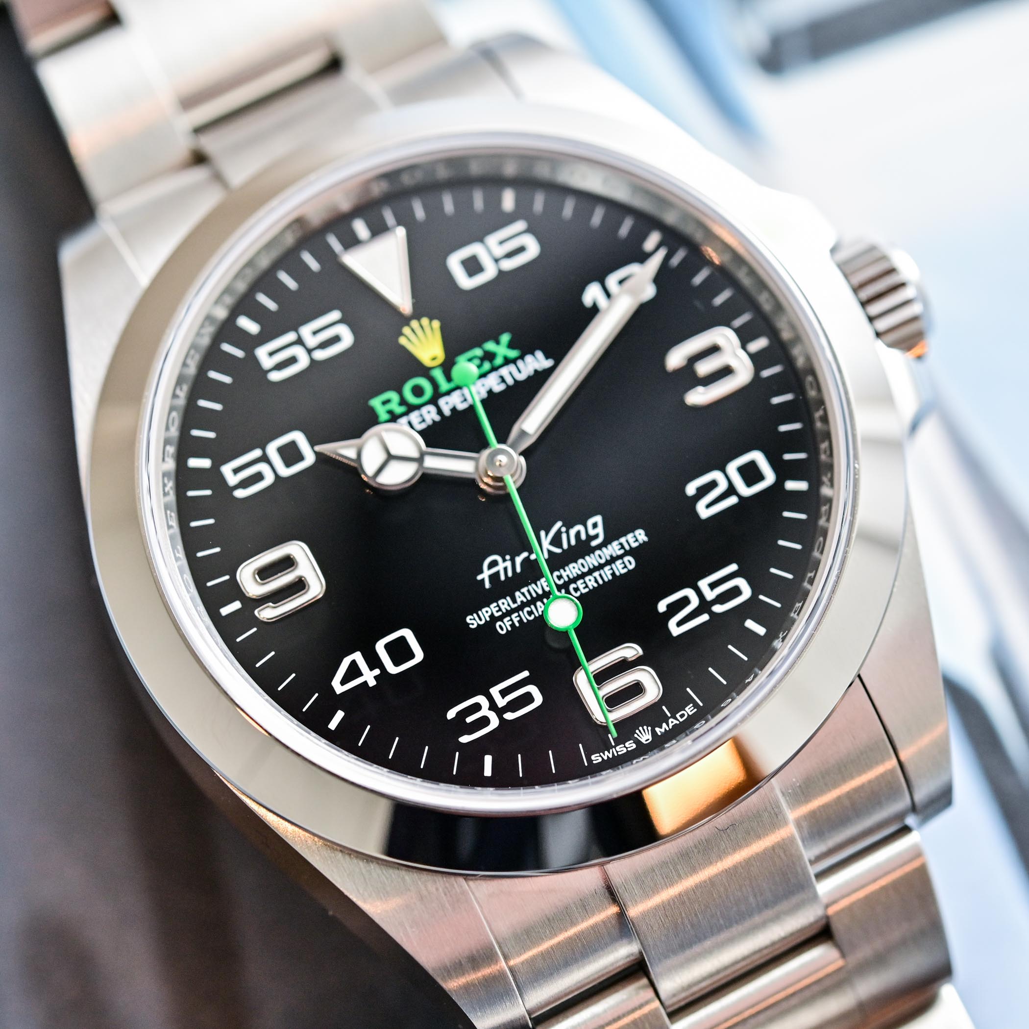 Rolex Oyster Perpetual Air King 126900 - hands-on - 2