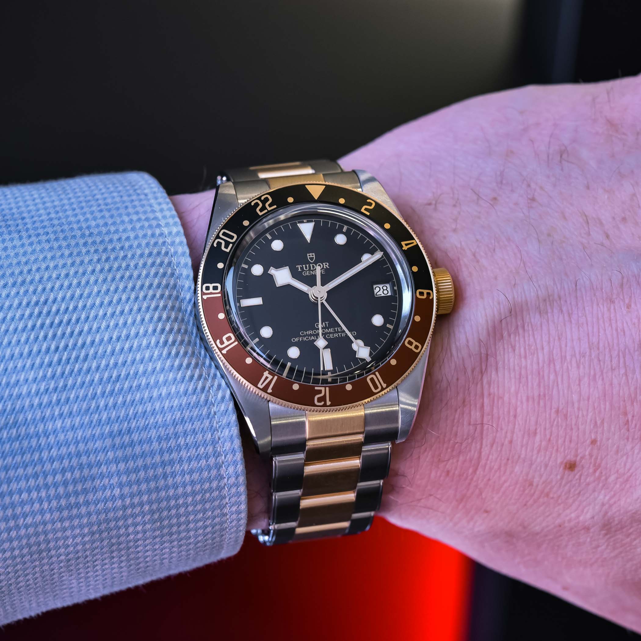 Tudor Black Bay GMT S&G steel-and-gold root beer 41mm - M79833MN