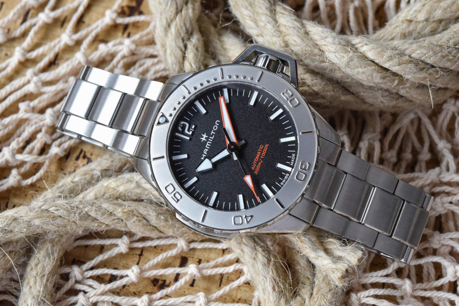 Hamilton overhauls its Khaki Navy Frogman diving tool