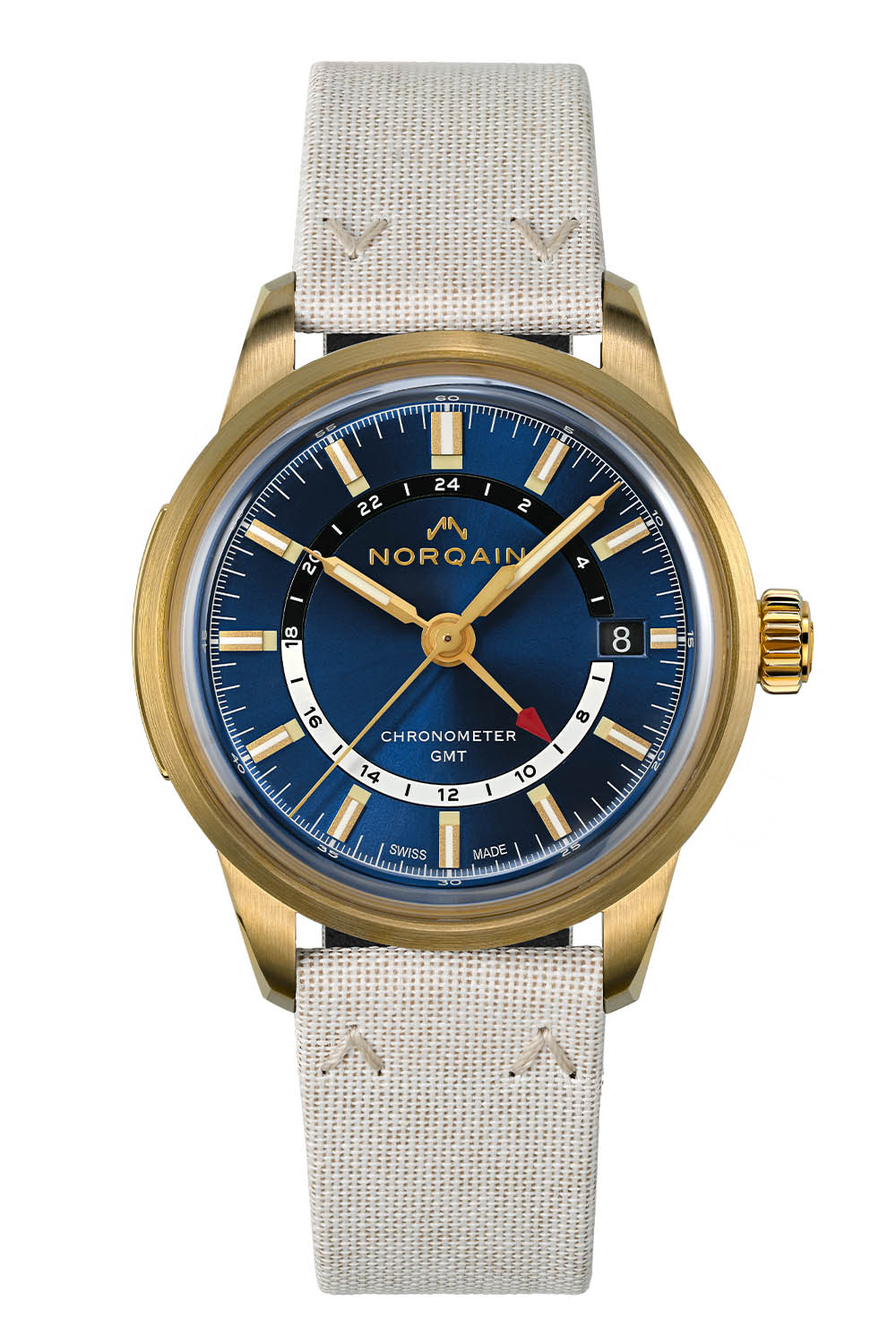 Norqain Freedom 60 GMT 40mm Bronze Midnight Blue Limited Edition