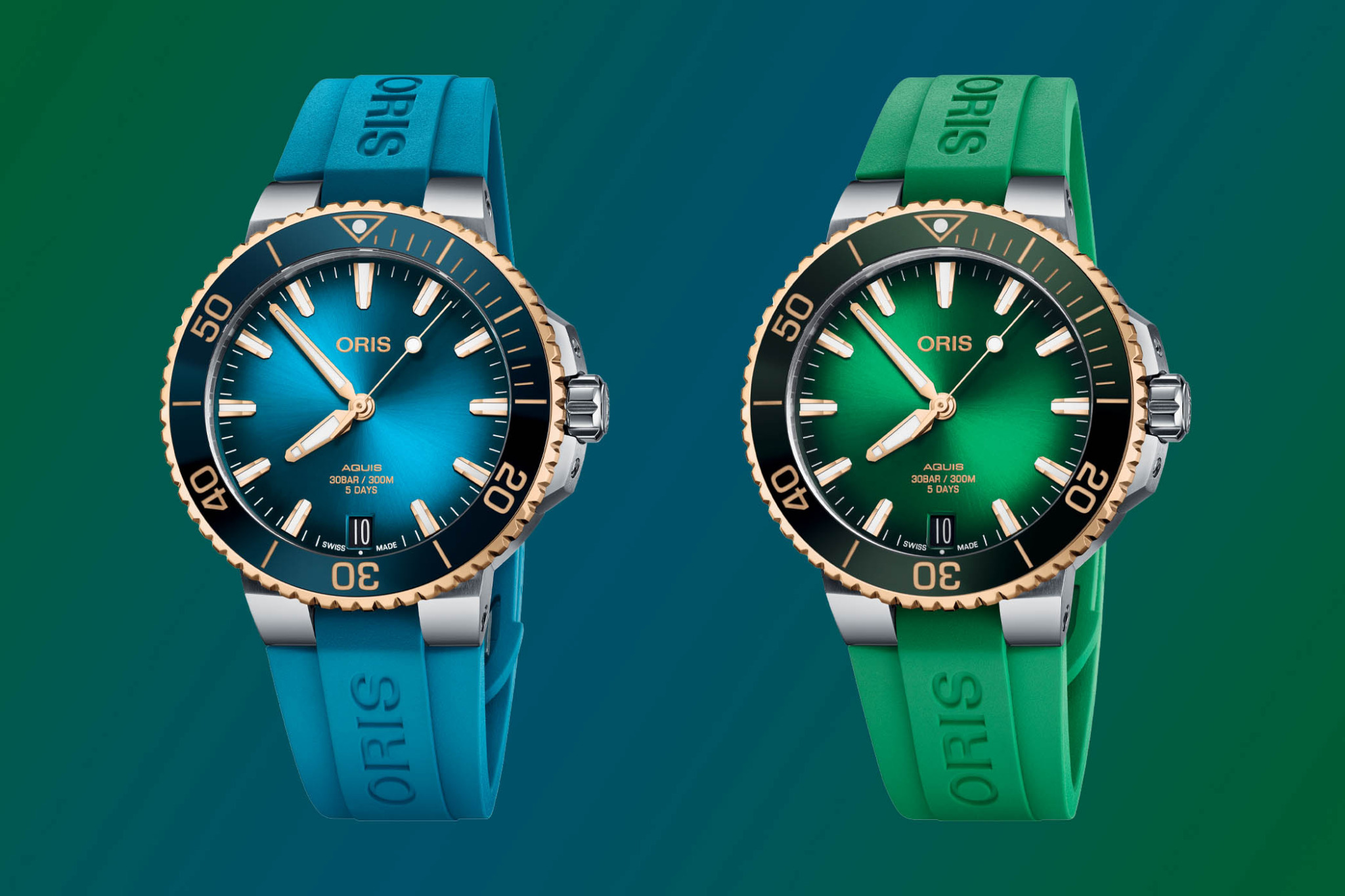 Introducing - Oris Aquis Date Calibre 400 41.5mm Bi-Colour (Specs, Price)