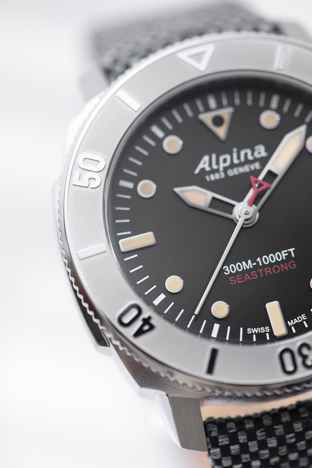 Alpina Seastrong Diver 300 Automatic Calanda - recycled steel case - 7