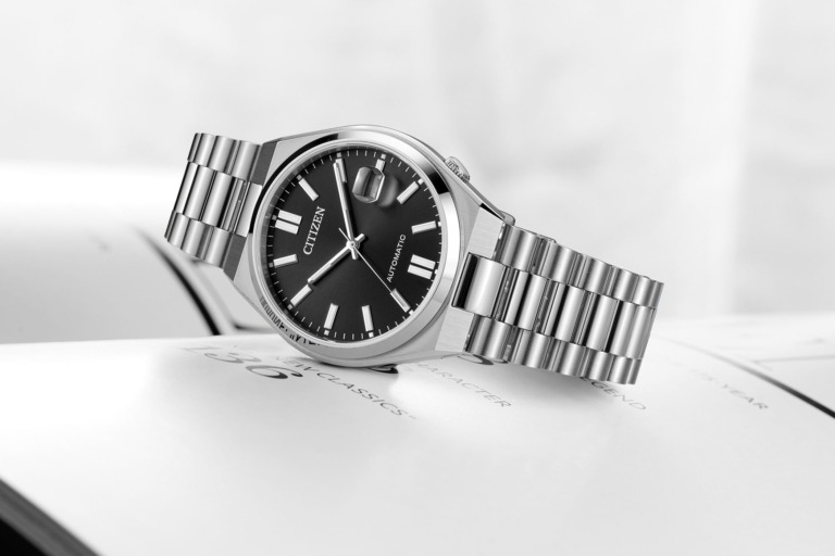 Citizen Tsuyosa Collection accessible automatic watch integrated bracelet