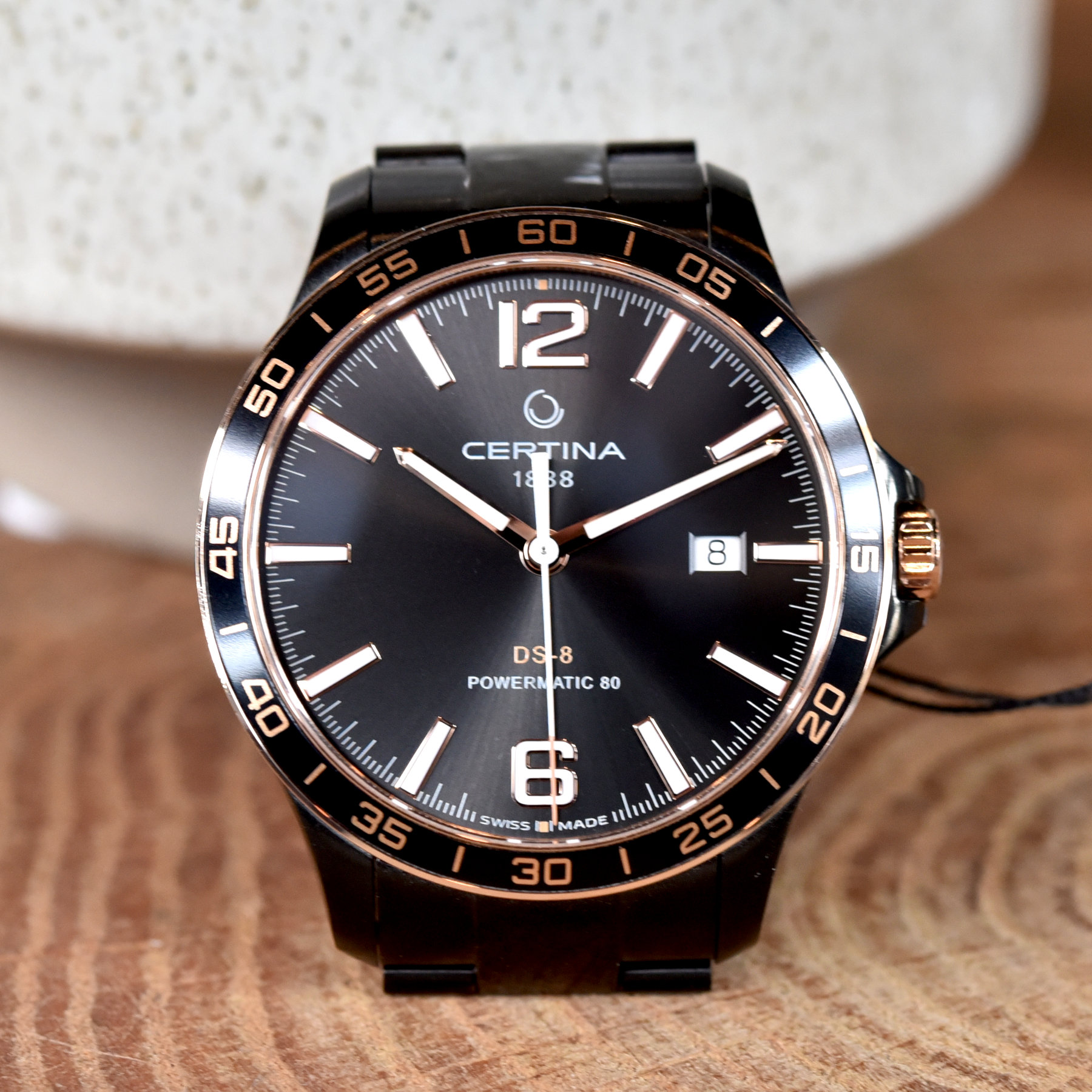 Certina DS-8 Collection Black PVD and Black 2