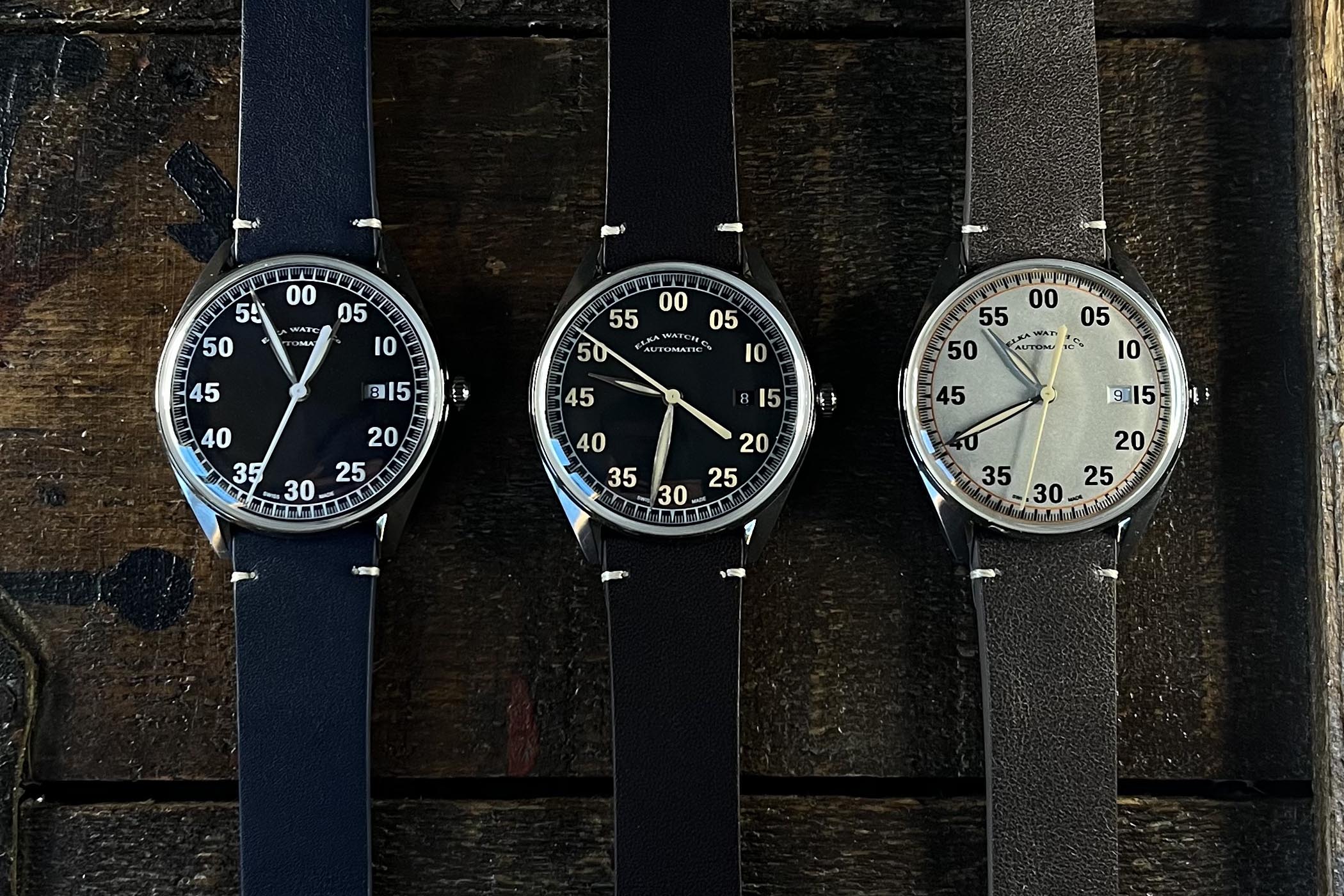 Elka Watches Vintage-Inspired D-Series X-Series Launching Kickstarter