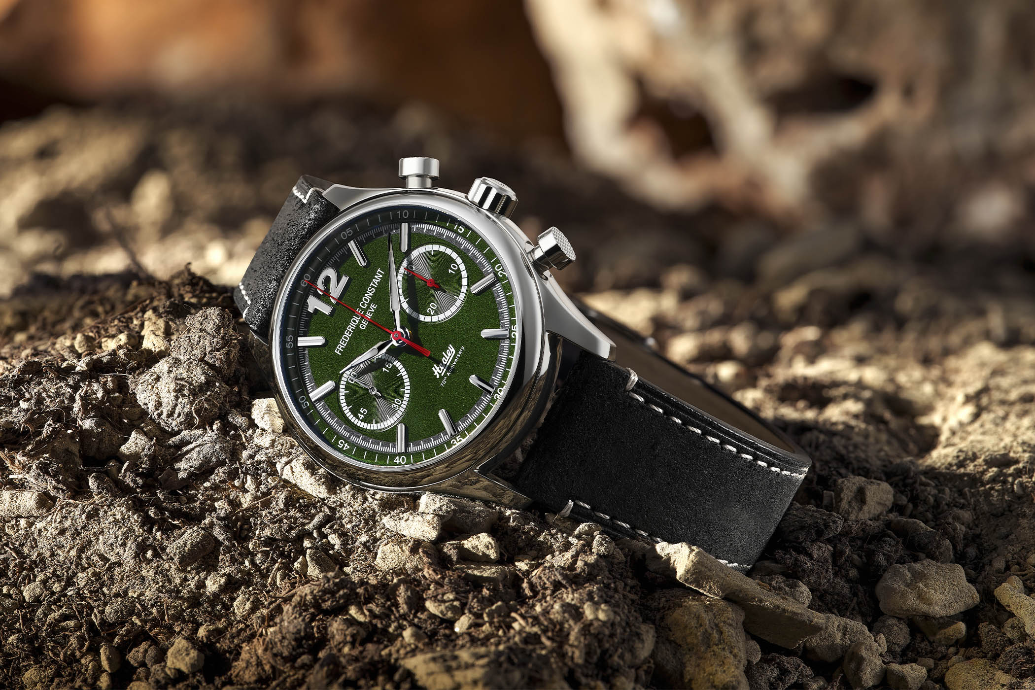 Frederique Constant Vintage Rally Healey Chronograph Automatic British Racing Green