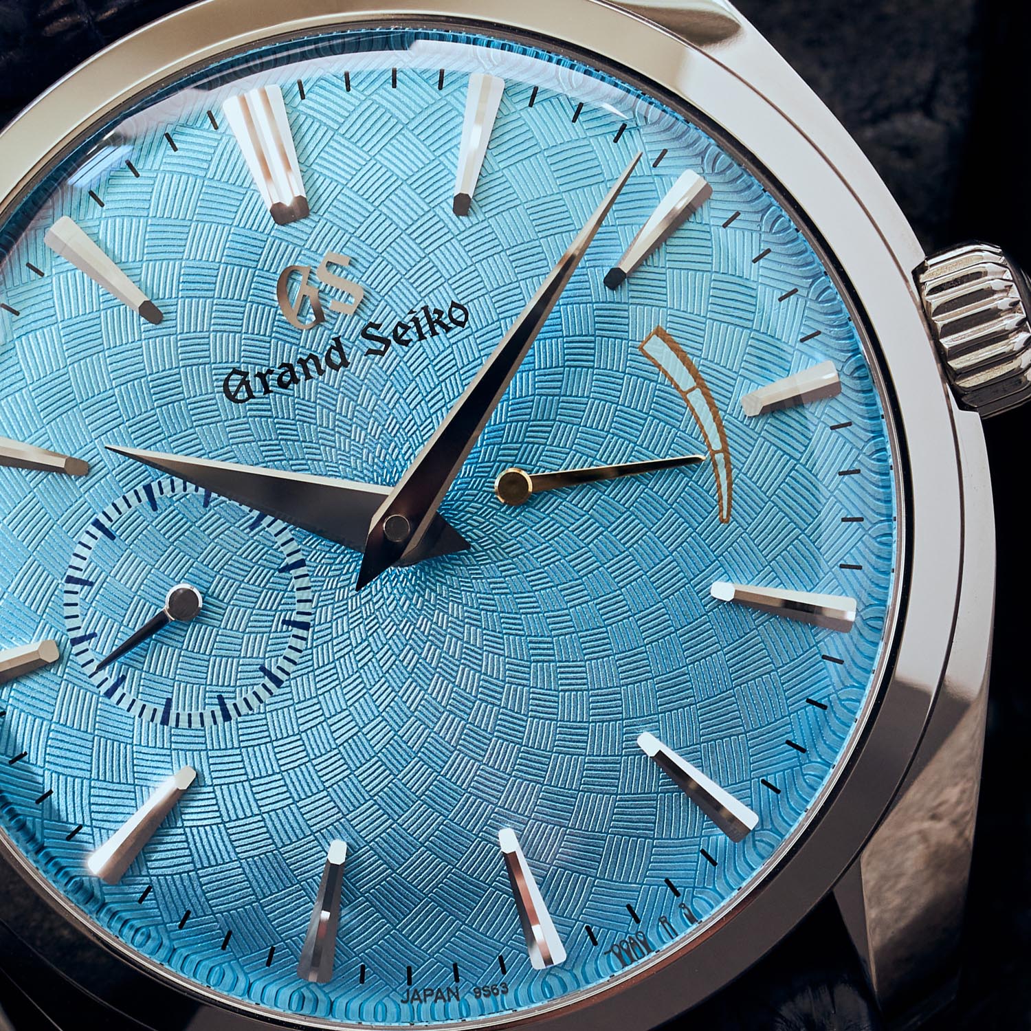 Grand Seiko Elegance Hand-Would SBGK015 Ryusendo light blue US-only Limited Edition - 4