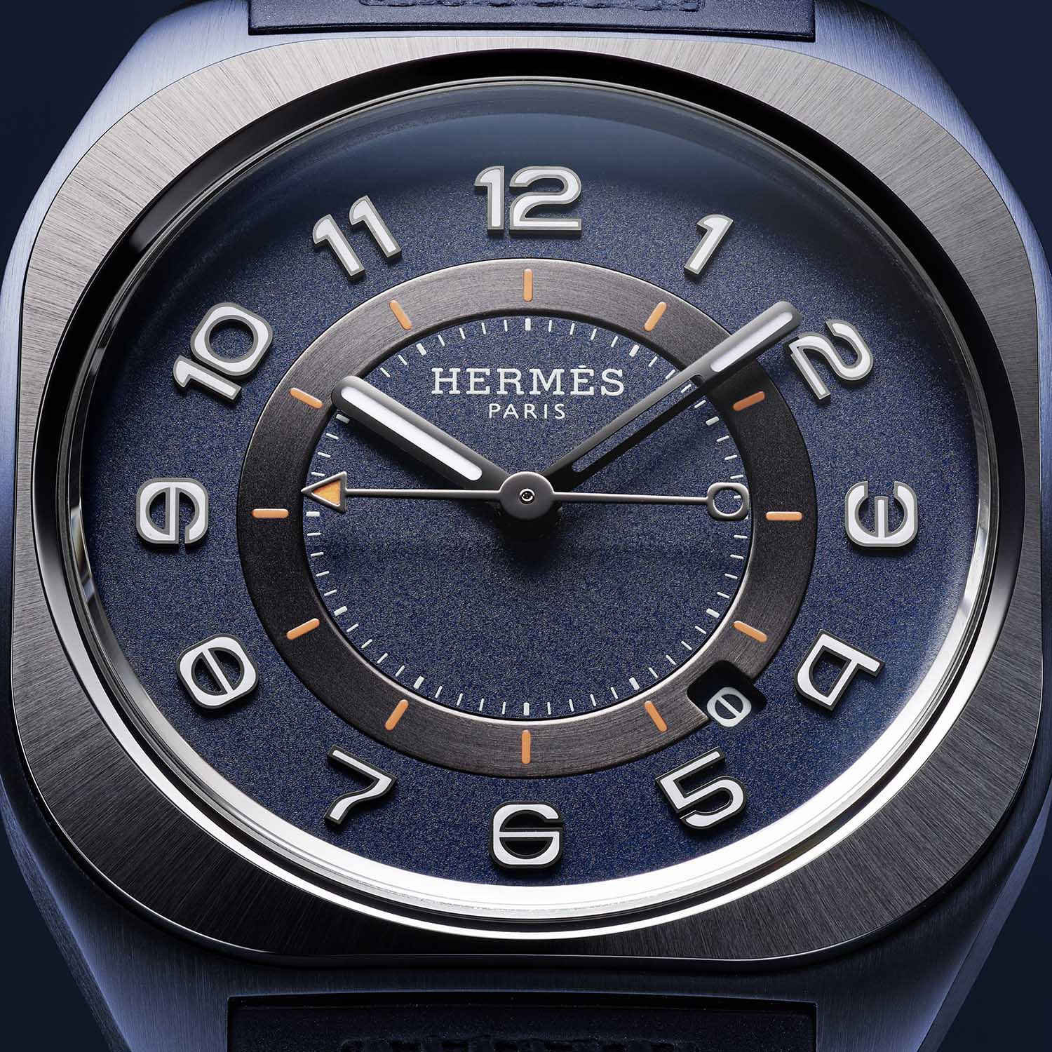Hermes H08 Deep Blue Titanium